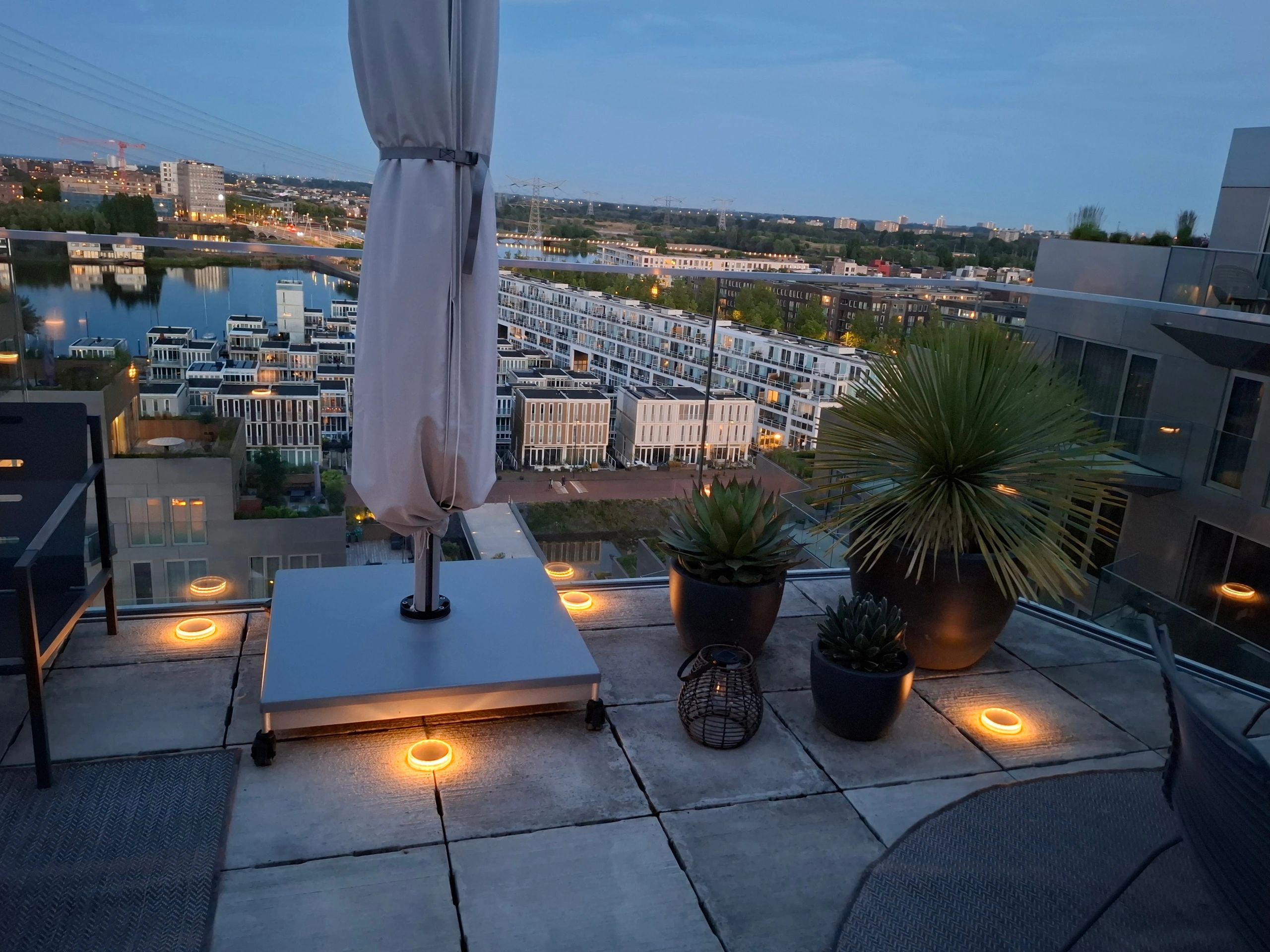 Solar grondspot Round op zonne energie voordeelset van 4 stuks