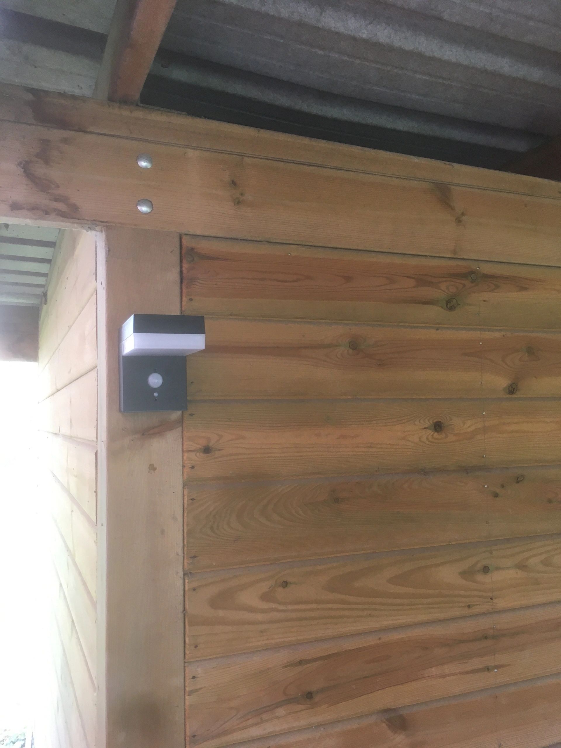 Solar wandlamp Oslo warm wit licht met bewegingssensor