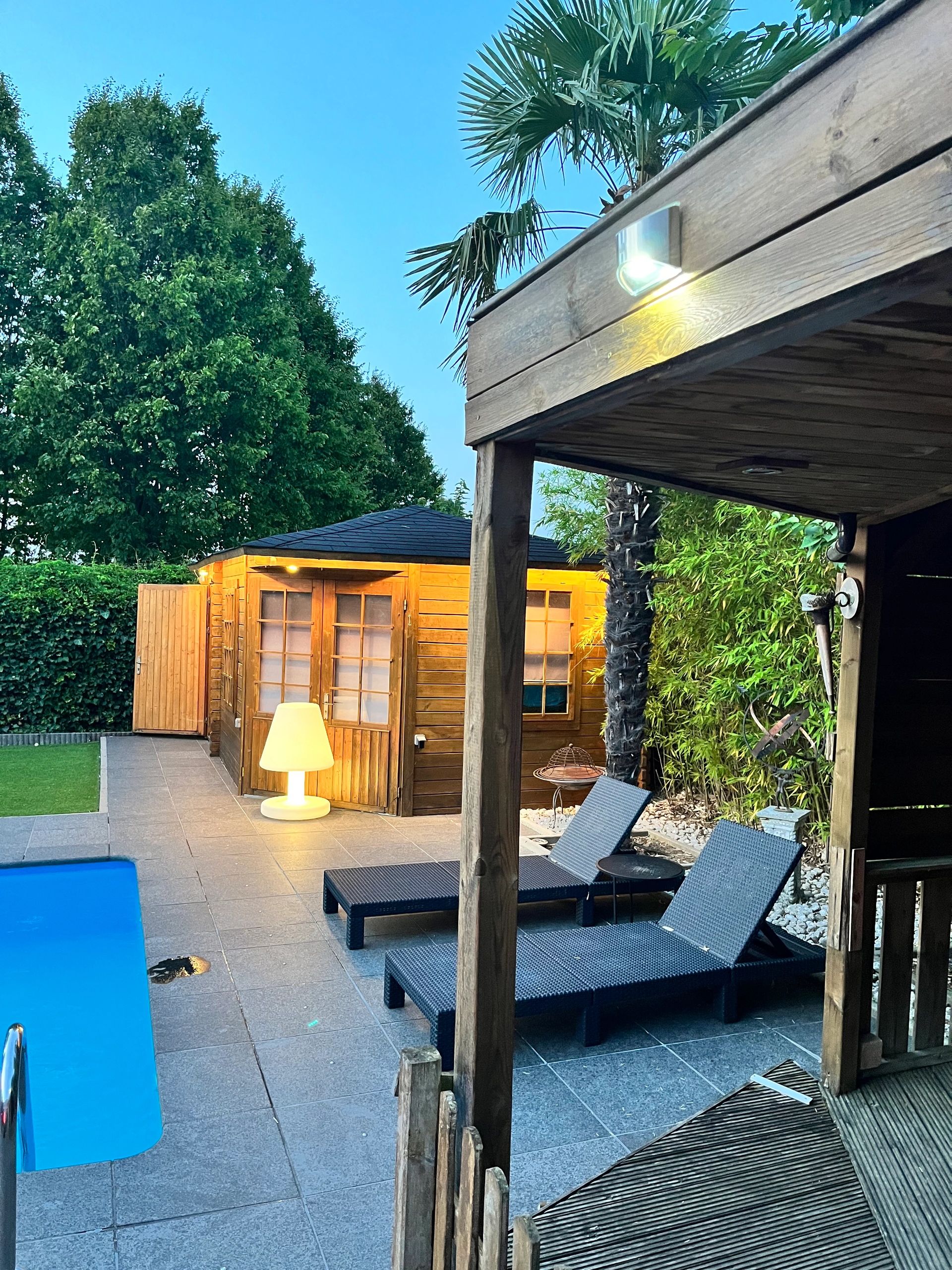 Solar wandlamp Flint RVS met bewegingsmelder op zonne energie koud wit