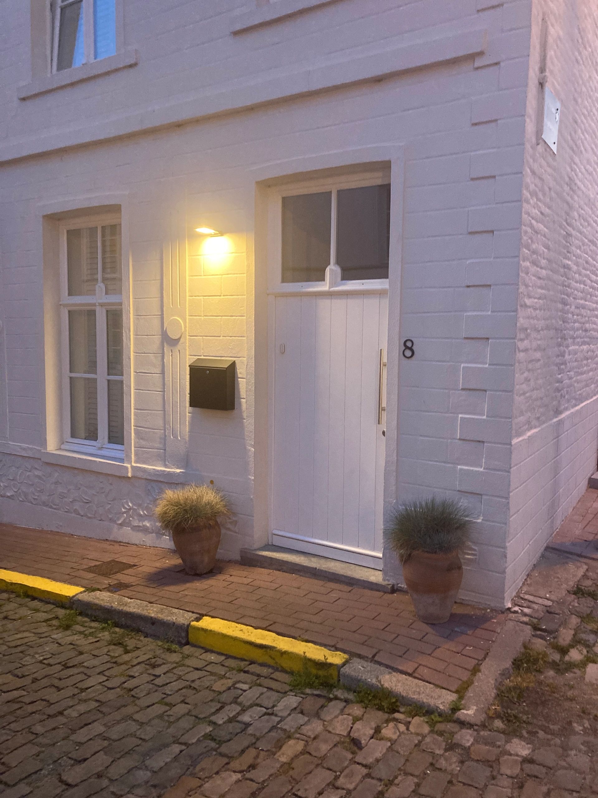 Solar wandlamp Slim met 36 leds en bewegingsmelder Zwart op zonne energie