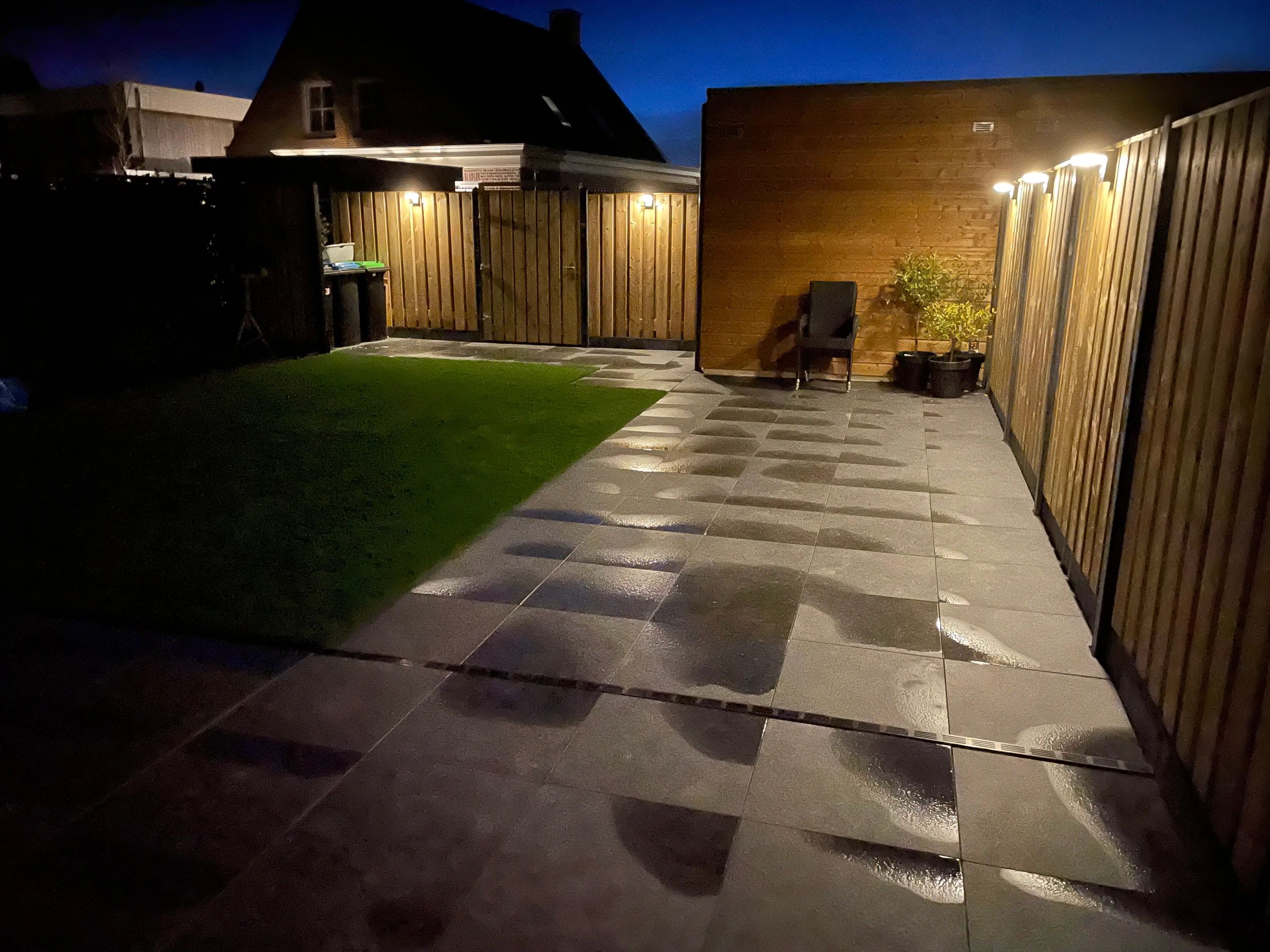 Solar wandlamp Oslo warm wit licht met bewegingssensor