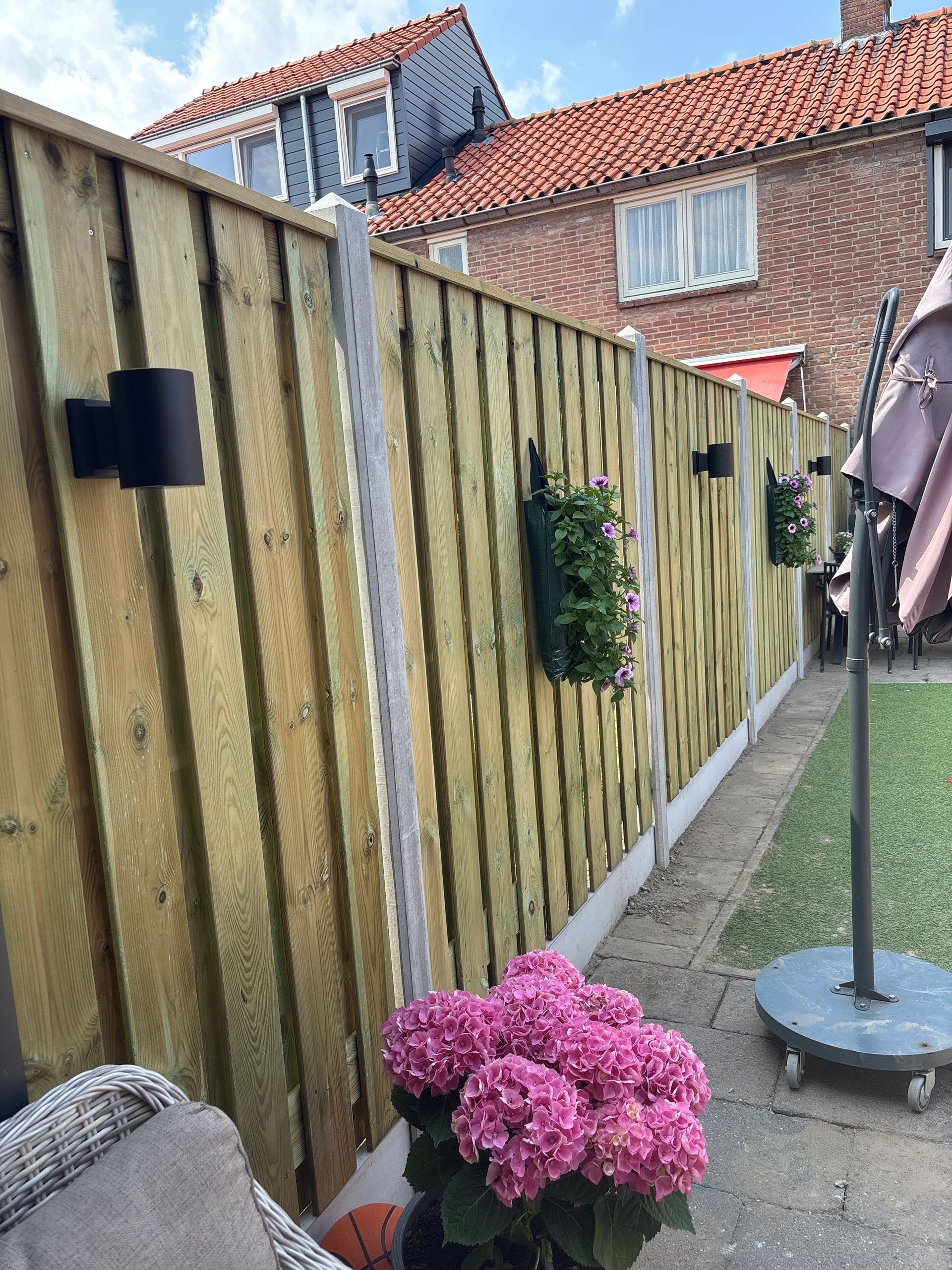 Solar LED wandlamp up downlight Sverre rond - Voordeelset van 2 stuks