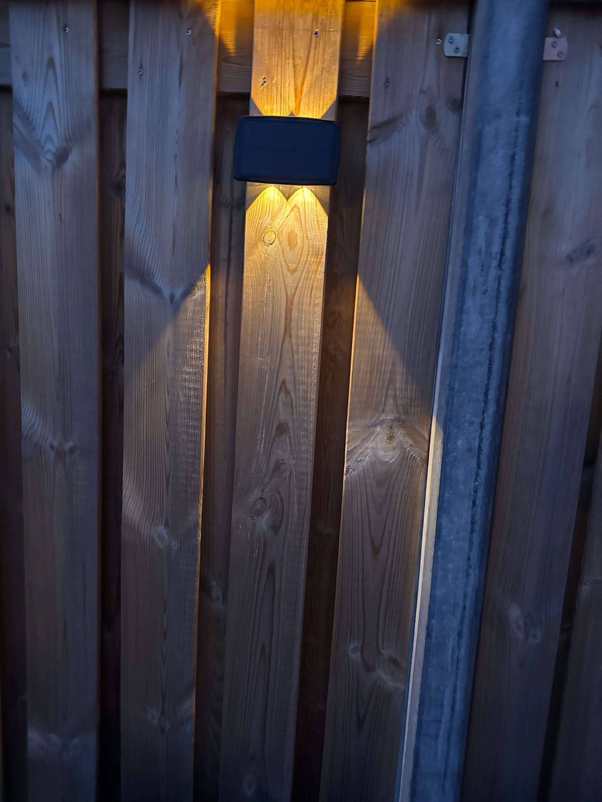 Solar up down wandlamp Njord met warm wit licht - Voordeelset van 2