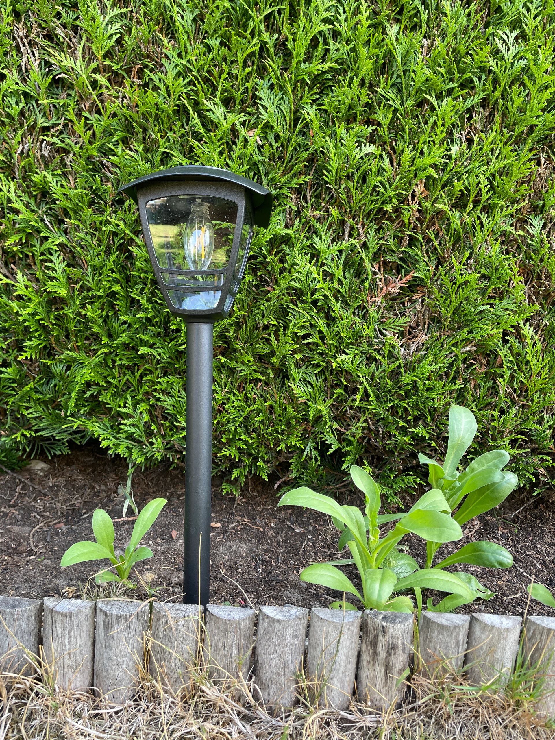 Solar priklamp Prickle met warm wit licht set van 2