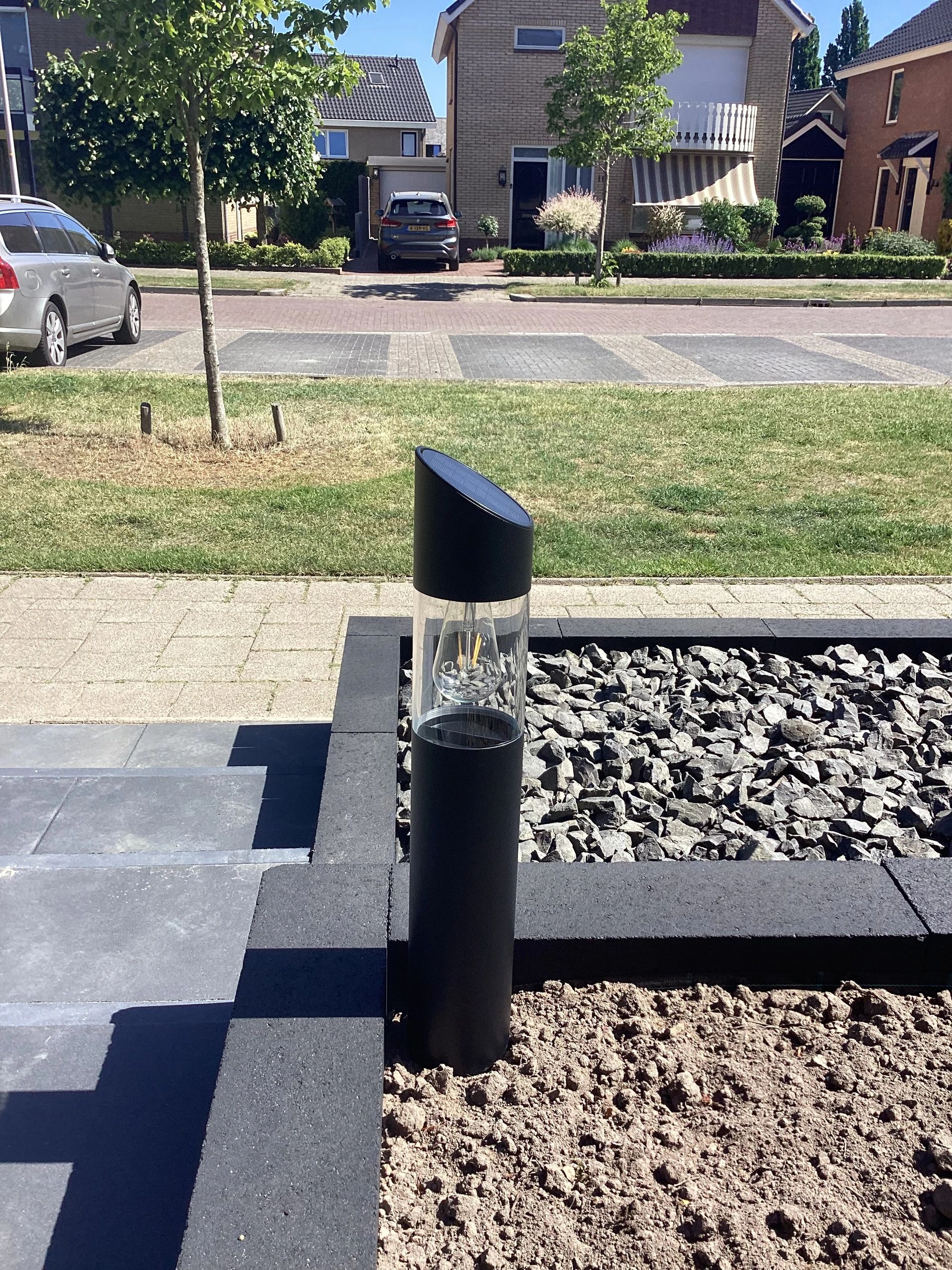 Solar staande lamp Ivar - Set van 2