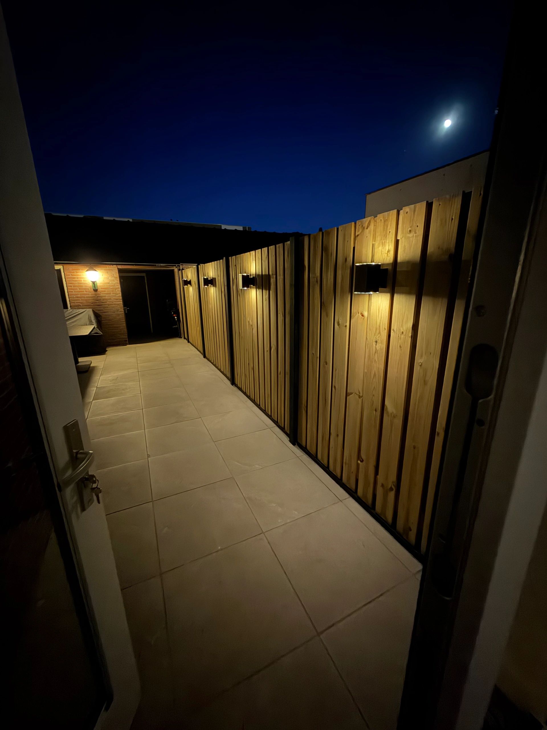 Solar LED wandlamp up downlight Sverre recht - Voordeelset van 2 stuks