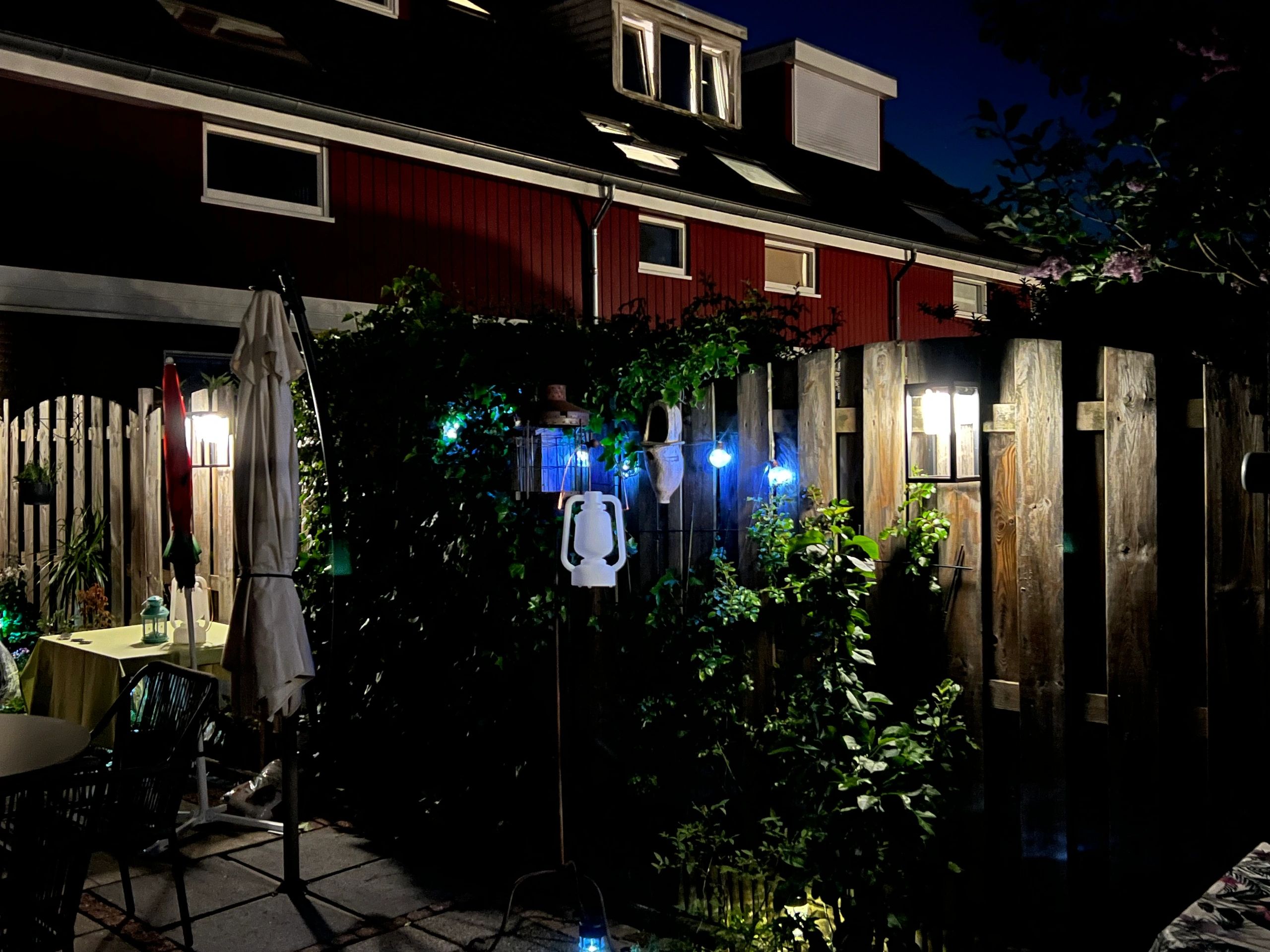 Solar LED wandlamp Svea op zonne energie