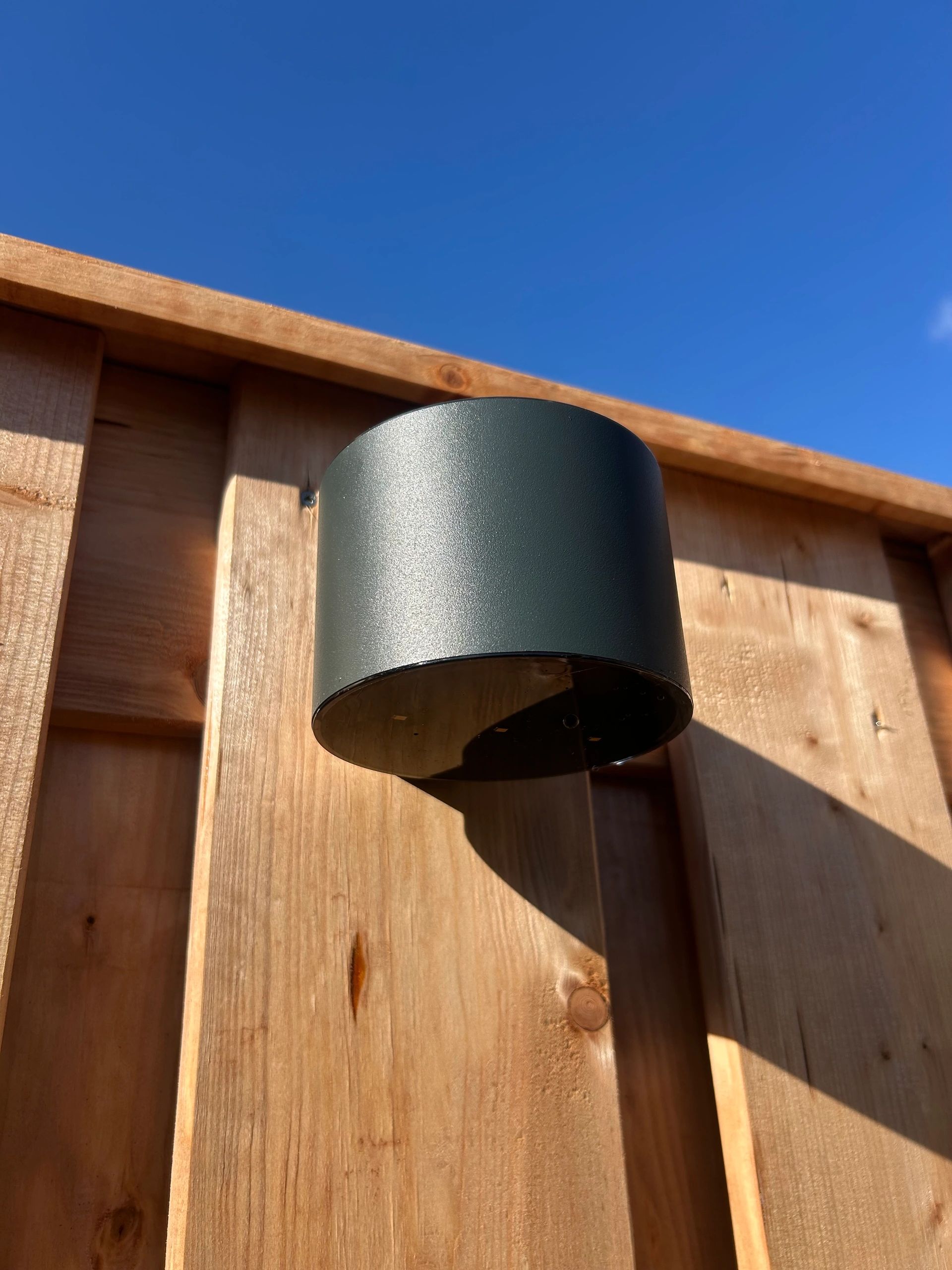 Solar LED wandlamp op zonne energie Sven rond