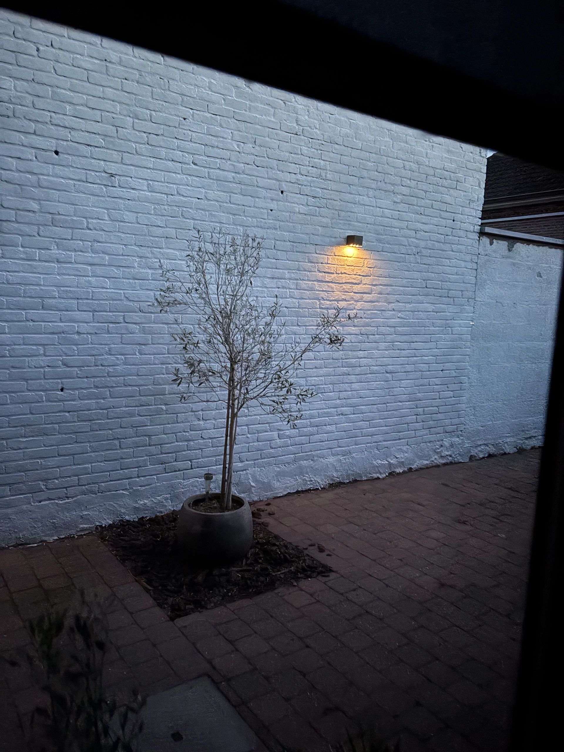 Solar LED wandlamp op zonne energie Sven recht - Voordeelset van 2 stuks