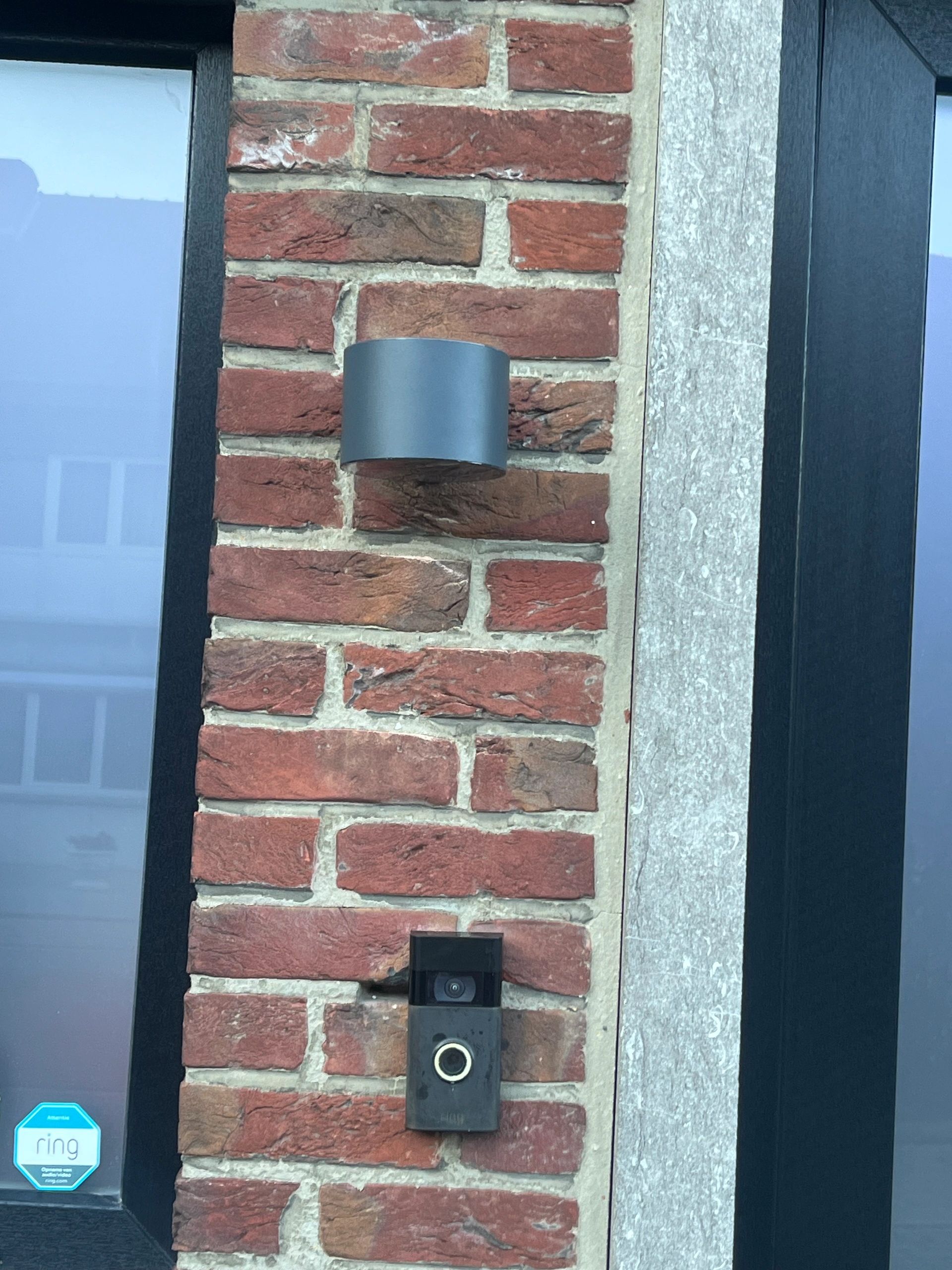 Solar LED wandlamp op zonne energie Sven rond