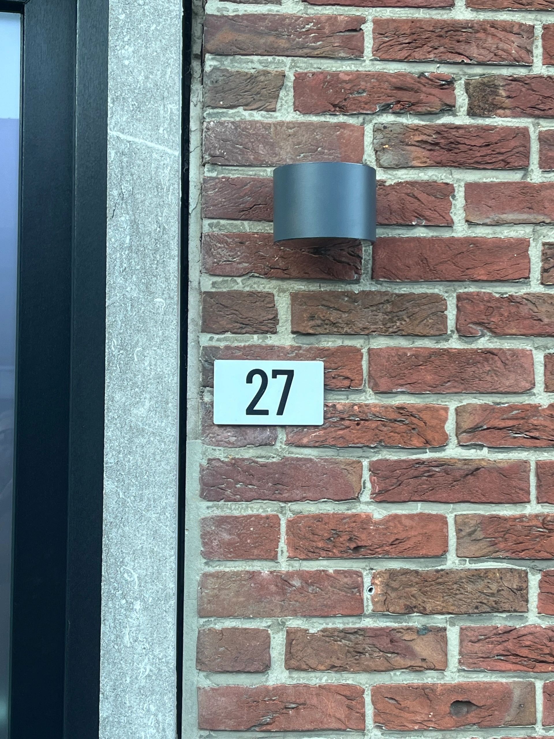 Solar LED wandlamp op zonne energie Sven rond