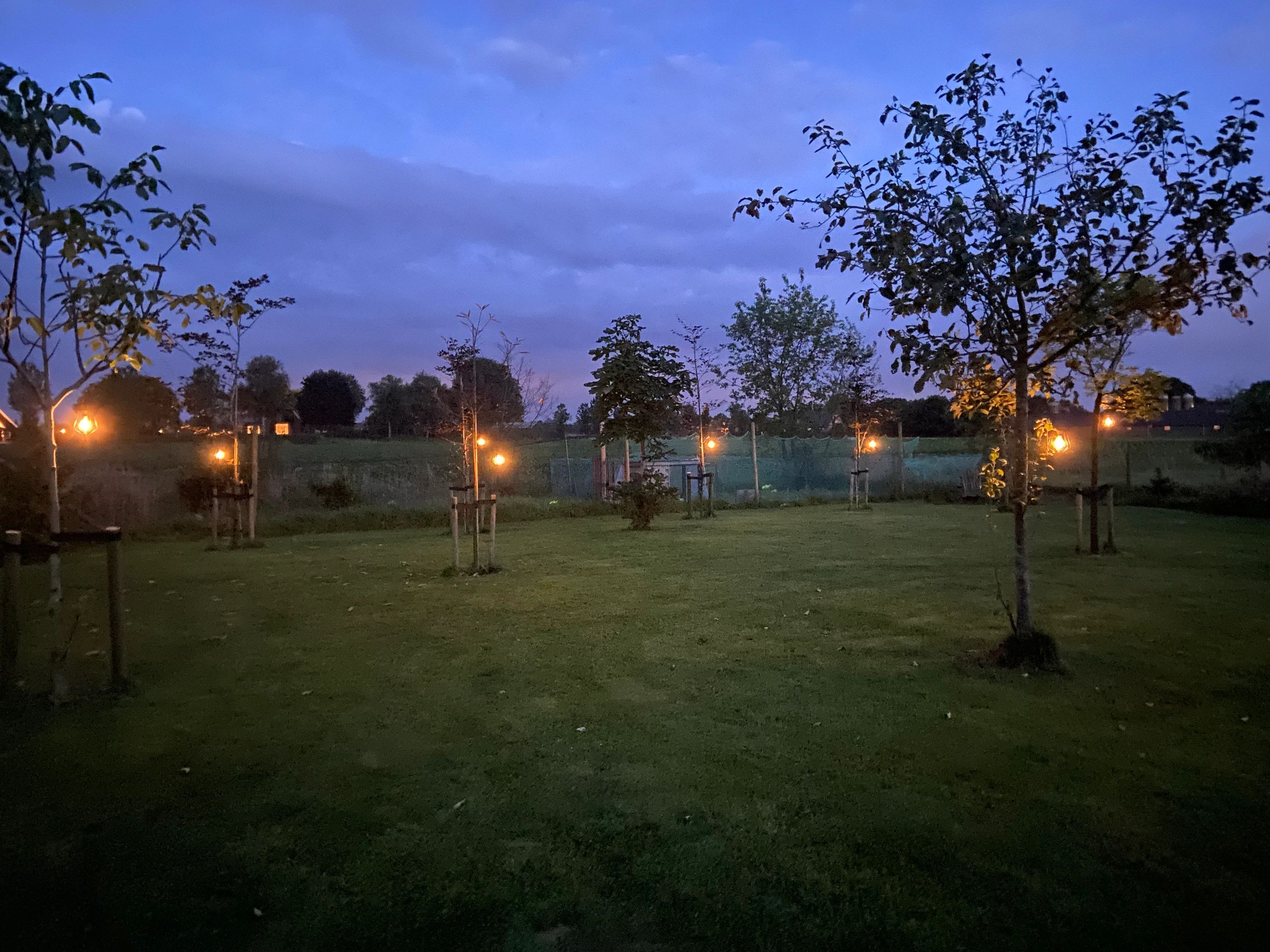 3 stuks Solar LED lamp Vogue zwarte buitenlamp op zonne energie