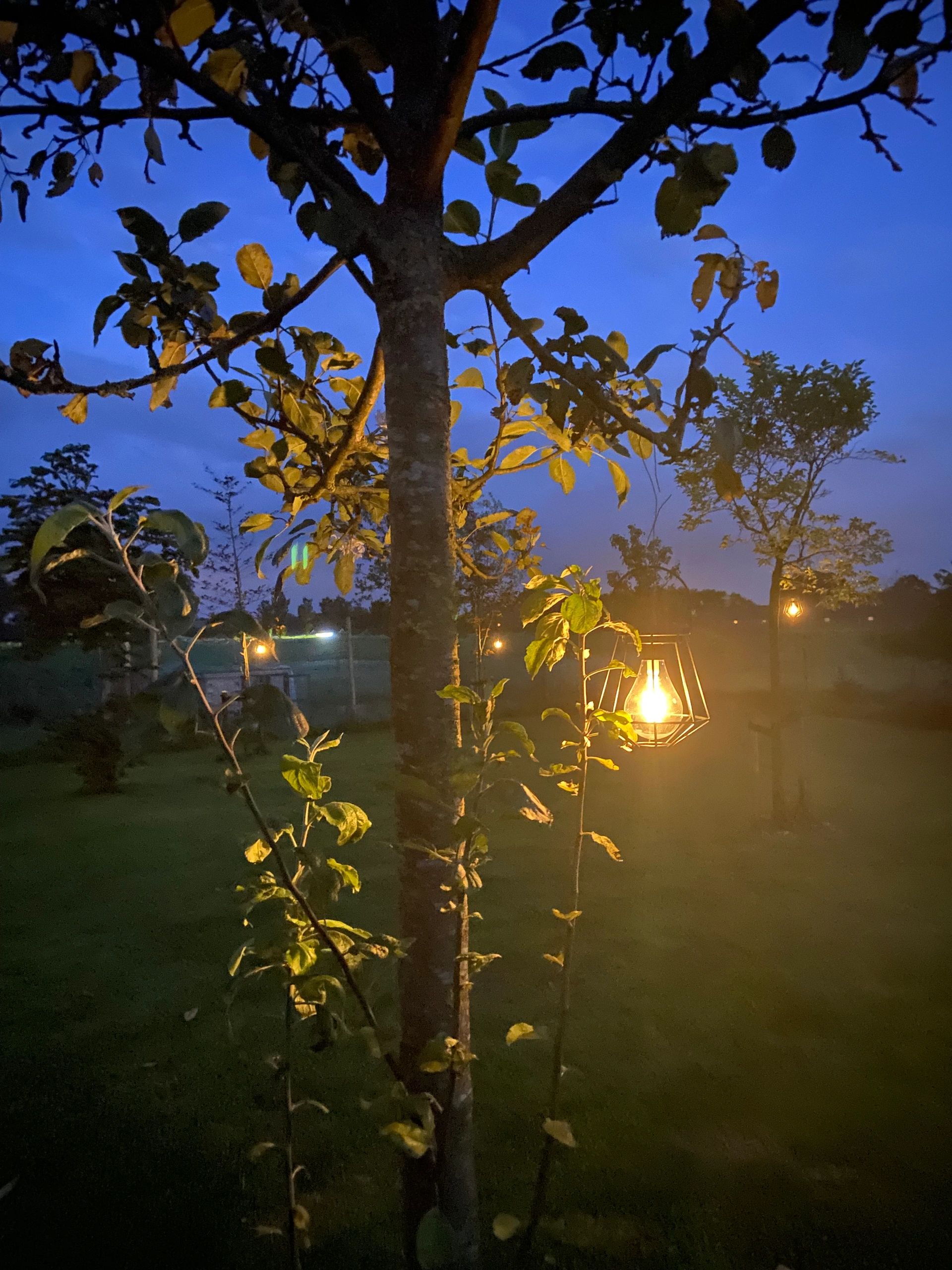 3 stuks Solar LED lamp Vogue zwarte buitenlamp op zonne energie
