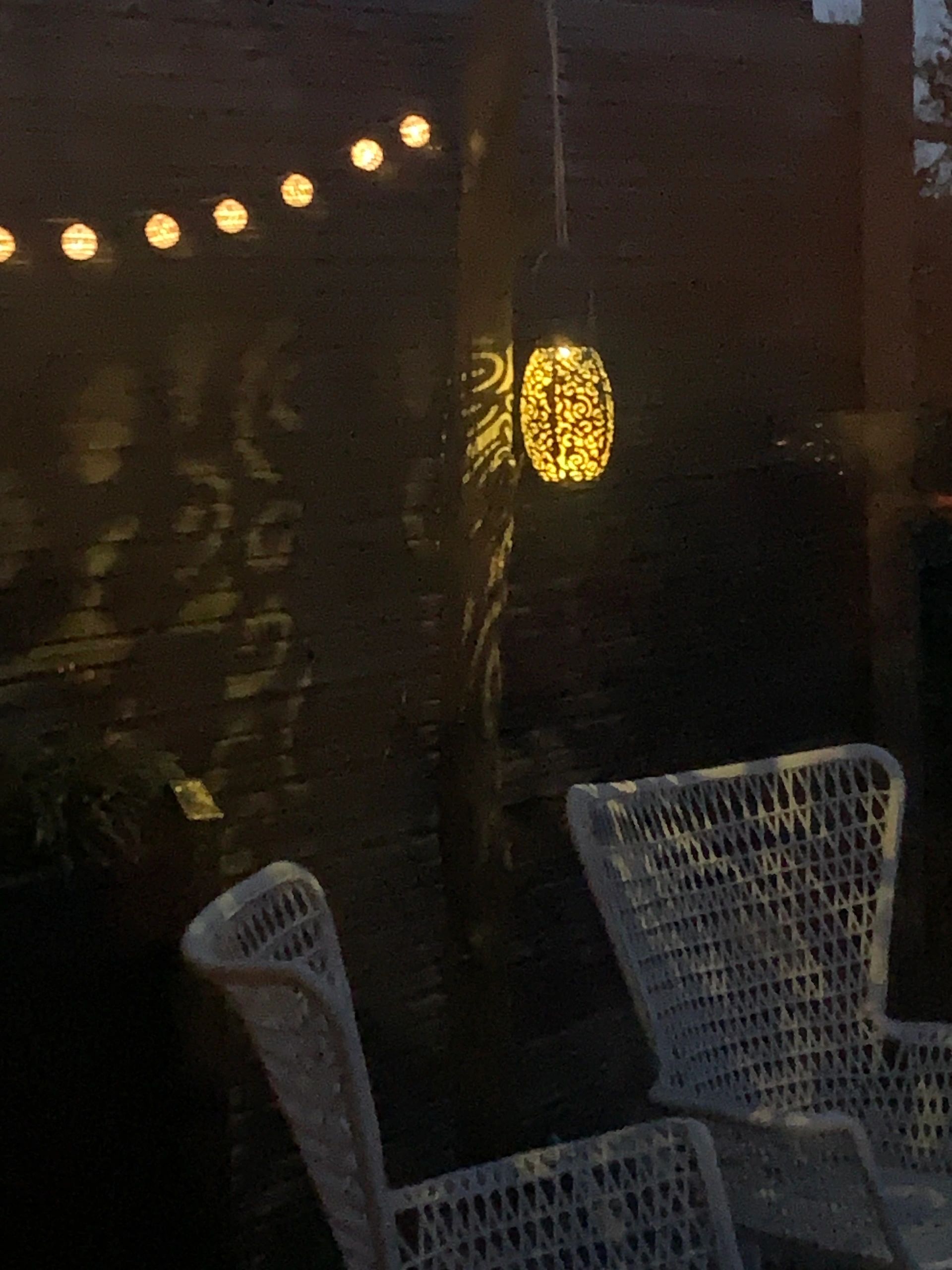 Solar LED tafellamp Agadir op zonne-energie met mooi lichteffect