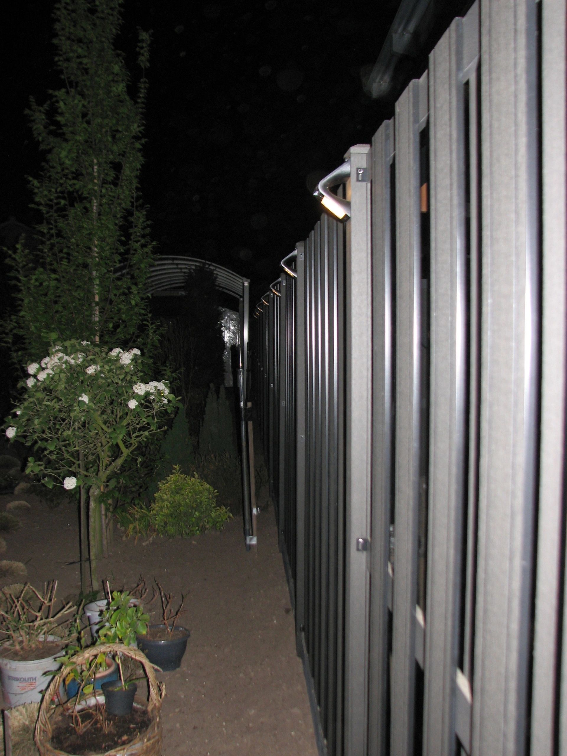 Solar wandlamp Carl met 14 leds en bewegingsmelder op zonne energie