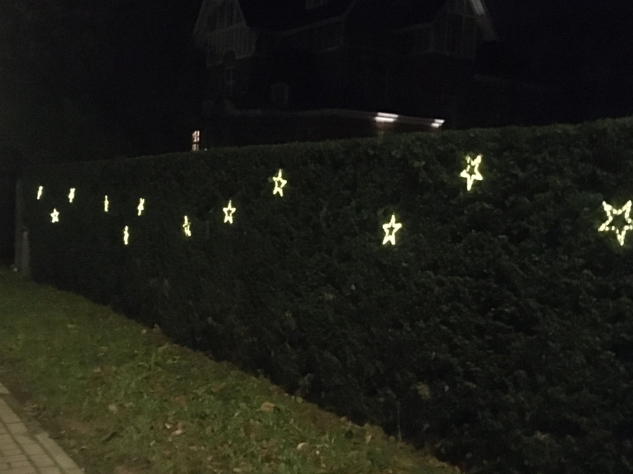Solar kerstster op zonne-energie - Lichtsnoer met 3 sterren en warm wit licht