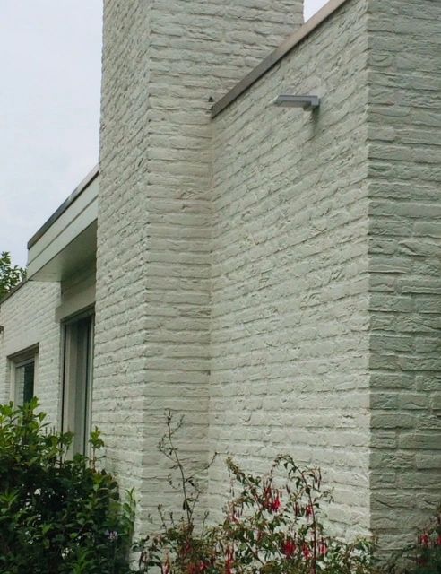 Solar wandlamp Slim II met 49 leds en bewegingsmelder RVS op zonne-energie