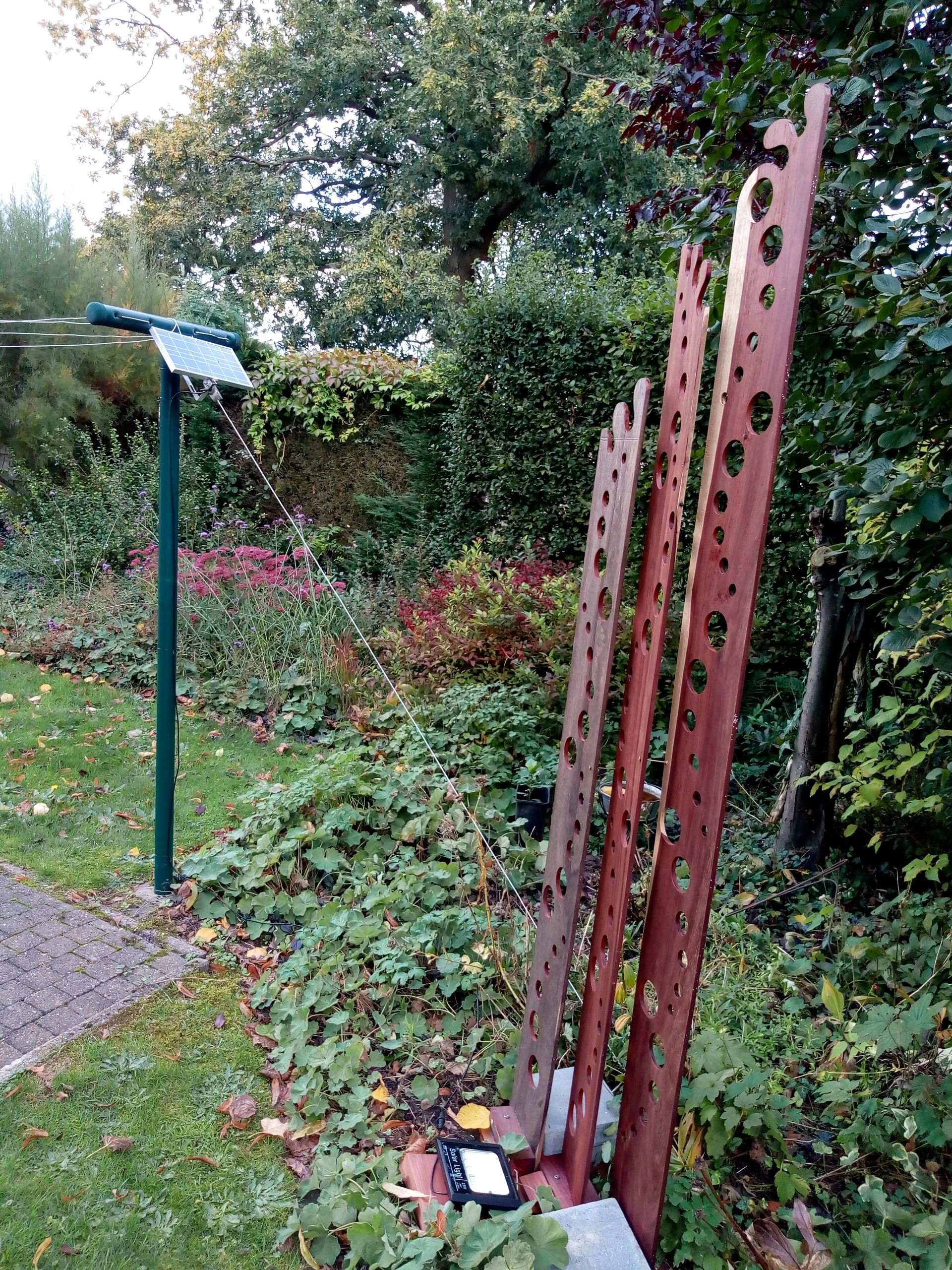 Solar wandlamp Capital I met los zonnepaneel