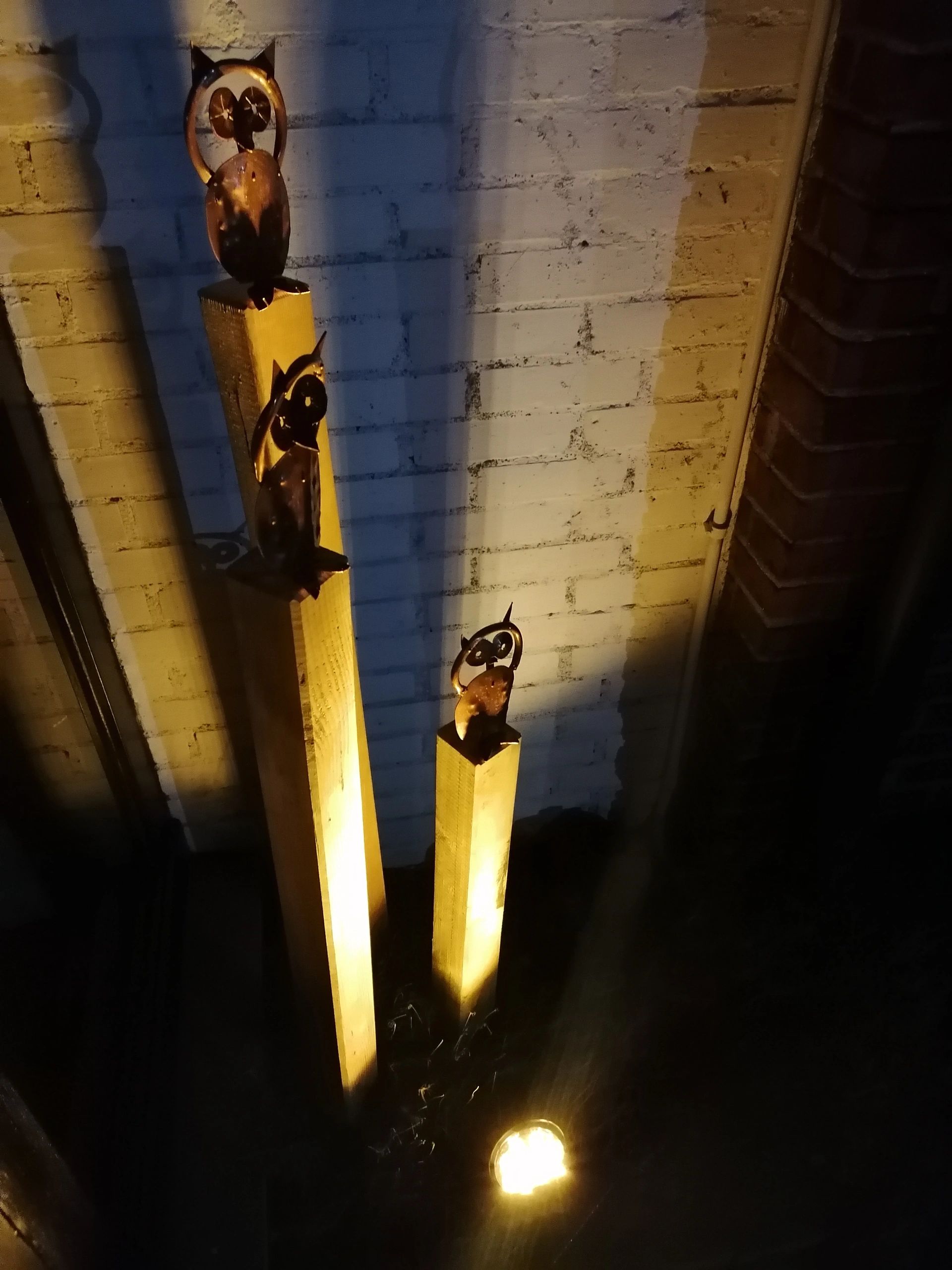 Solar spot Flood voor wandmontage of grondspies - buitenlamp op zonne energie