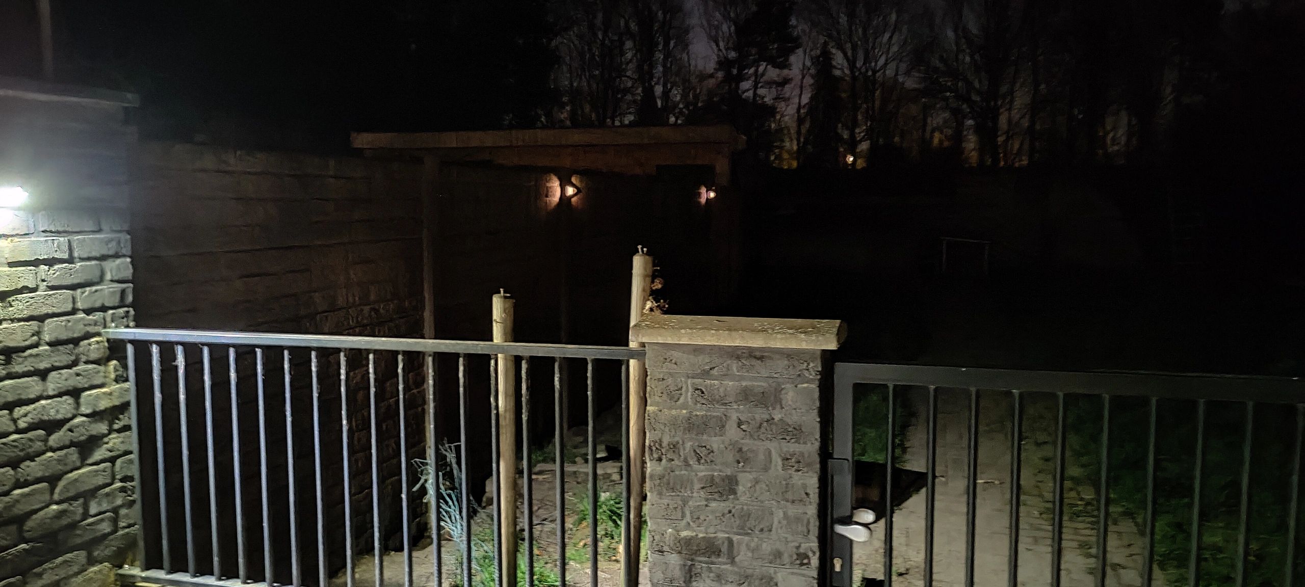 Solar wandlamp Carl met 14 leds en bewegingsmelder op zonne energie