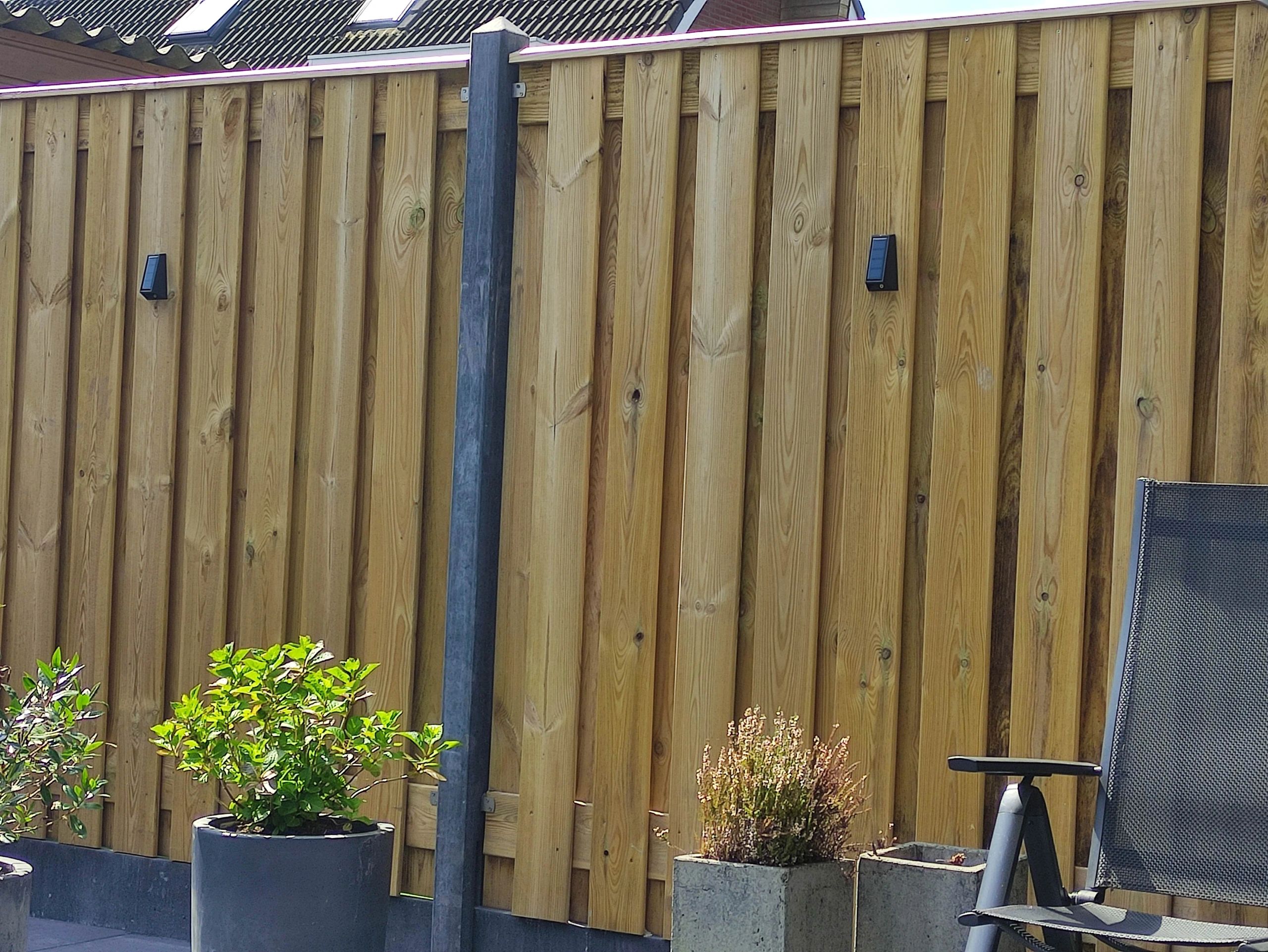 Solar up down wandlamp Roxx met warm en koud wit licht set van 2