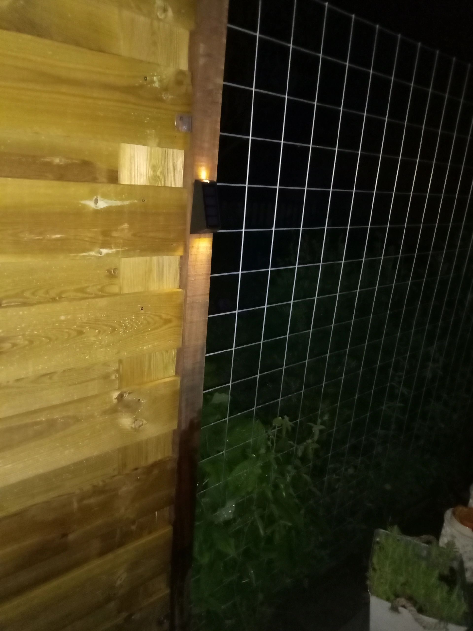 Solar up down wandlamp Roxx met warm en koud wit licht set van 2