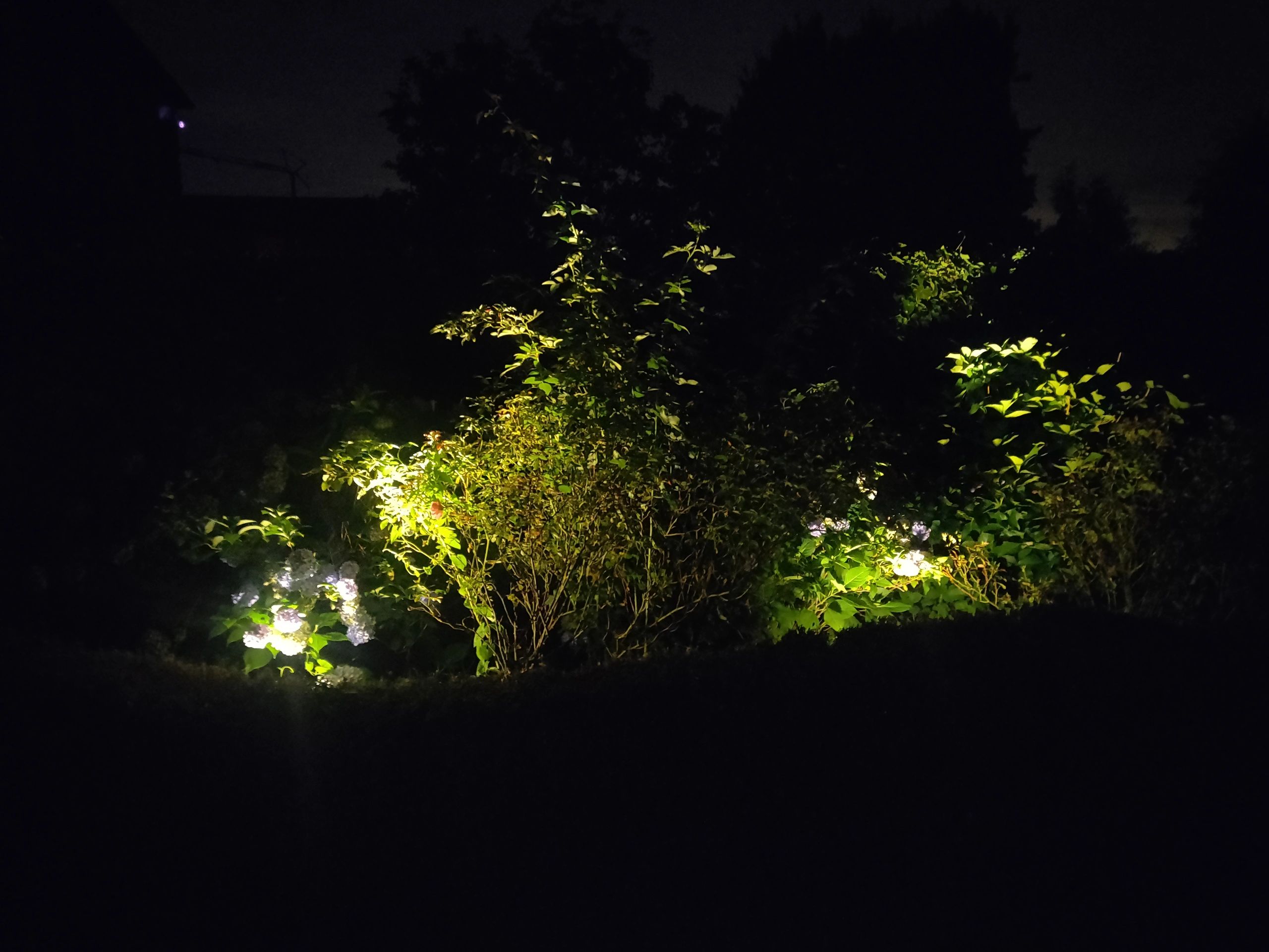 Solar priklamp Vision met twee spots en 5 lichtstanden