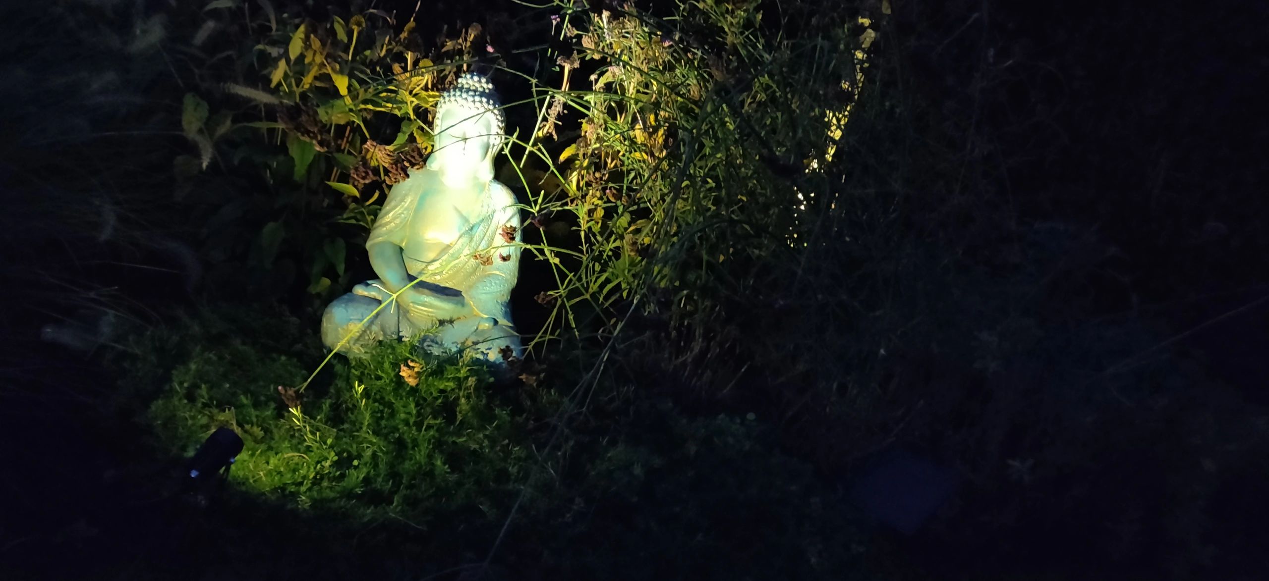 Solar spot Twins met twee spots en los solarpaneel