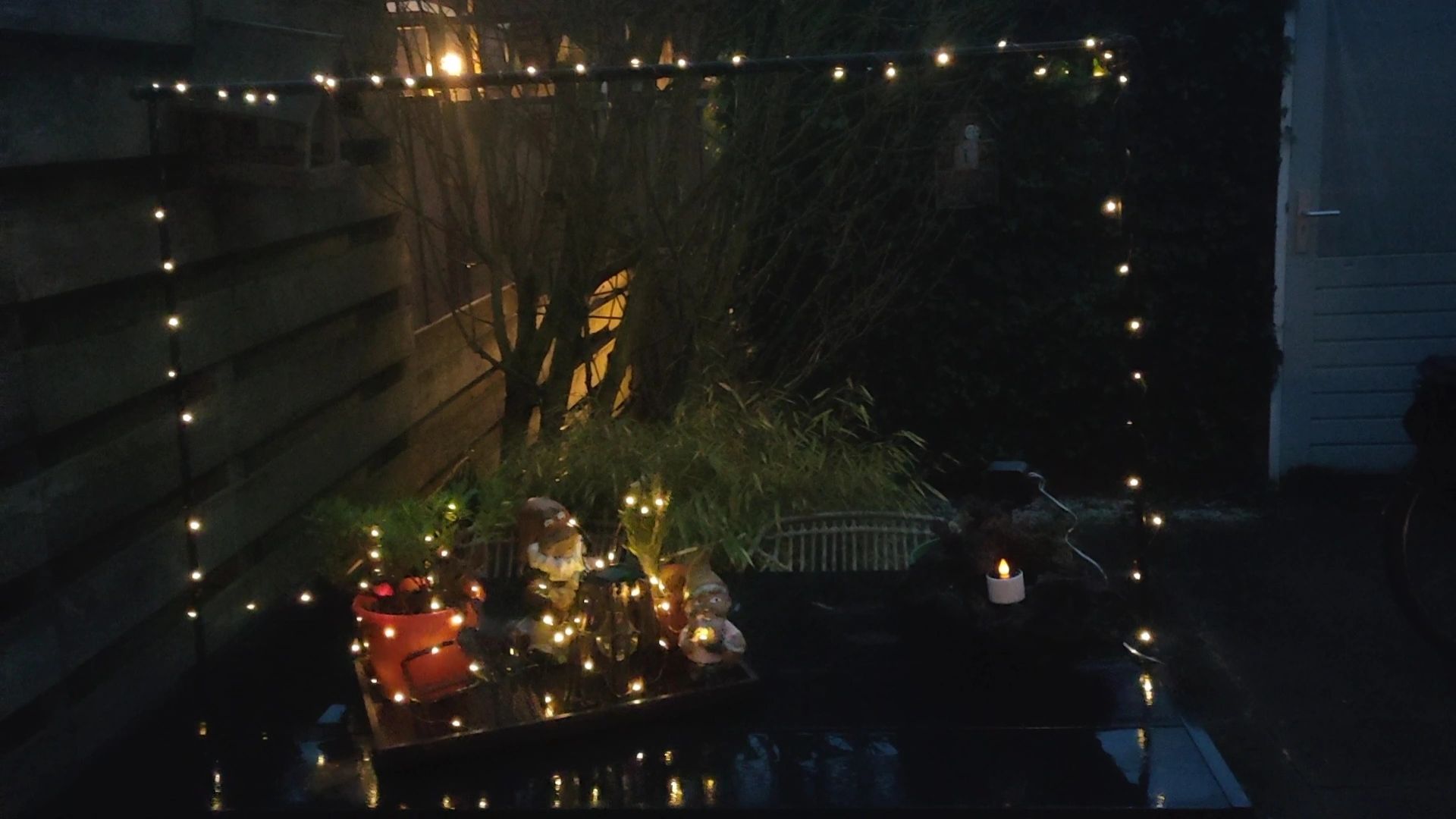 Solar lichtsnoer Twinkle met 100 leds in koperdraad