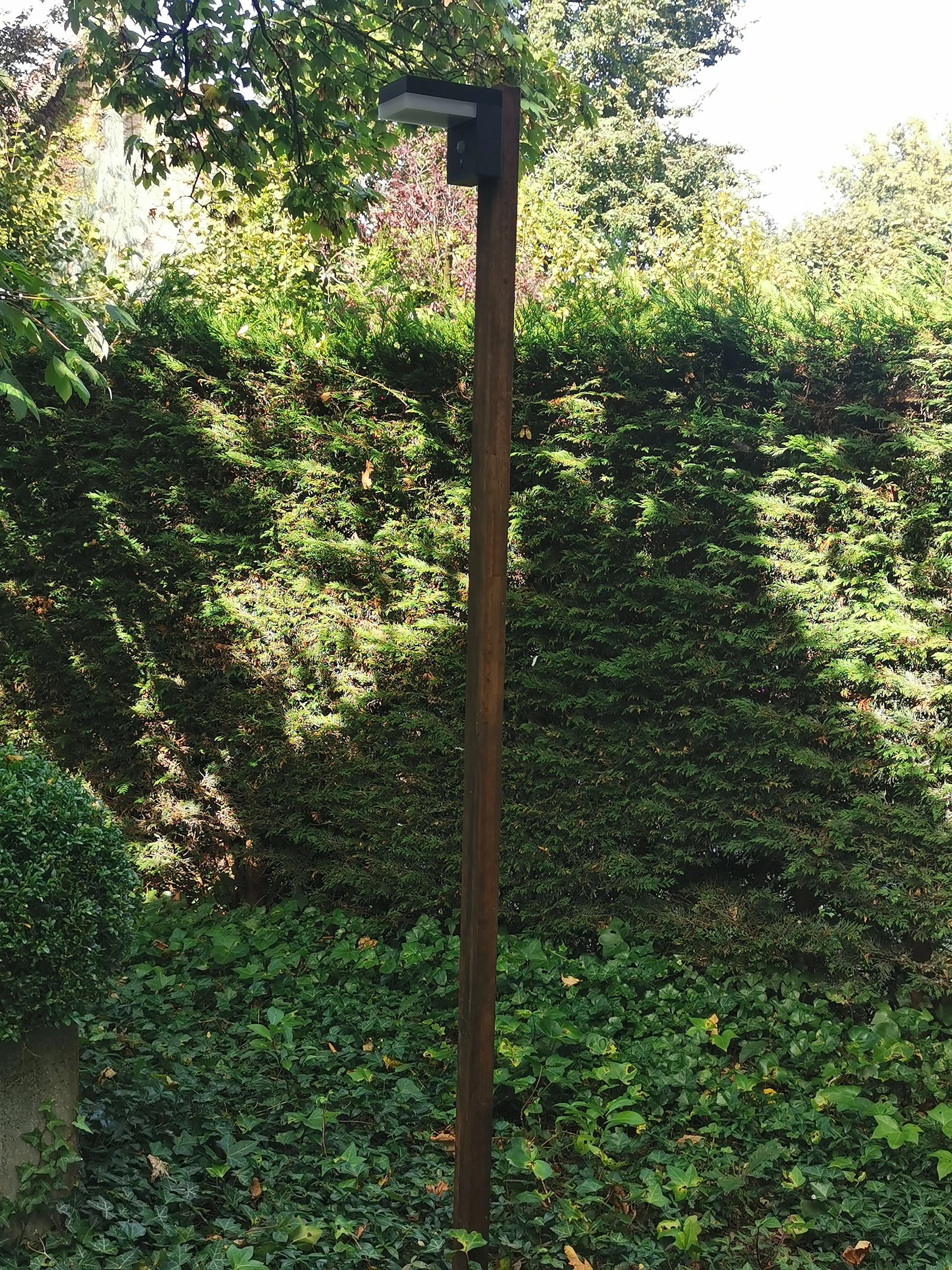 Solar wandlamp Oslo warm wit licht met bewegingssensor