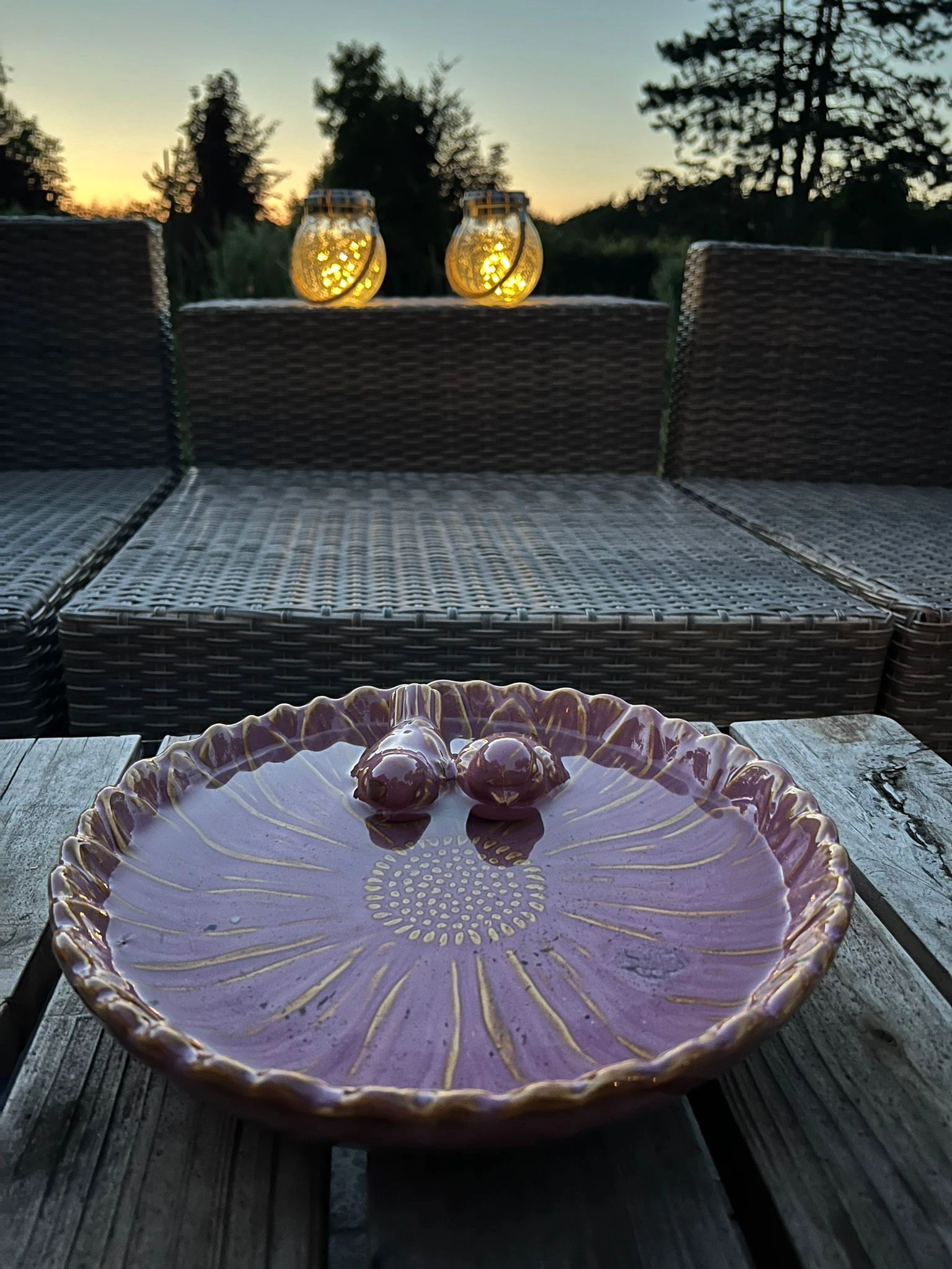 Solar hanglamp Betsy op zonne-energie - Voordeelset 3 stuks - Glazen bol met 30 leds