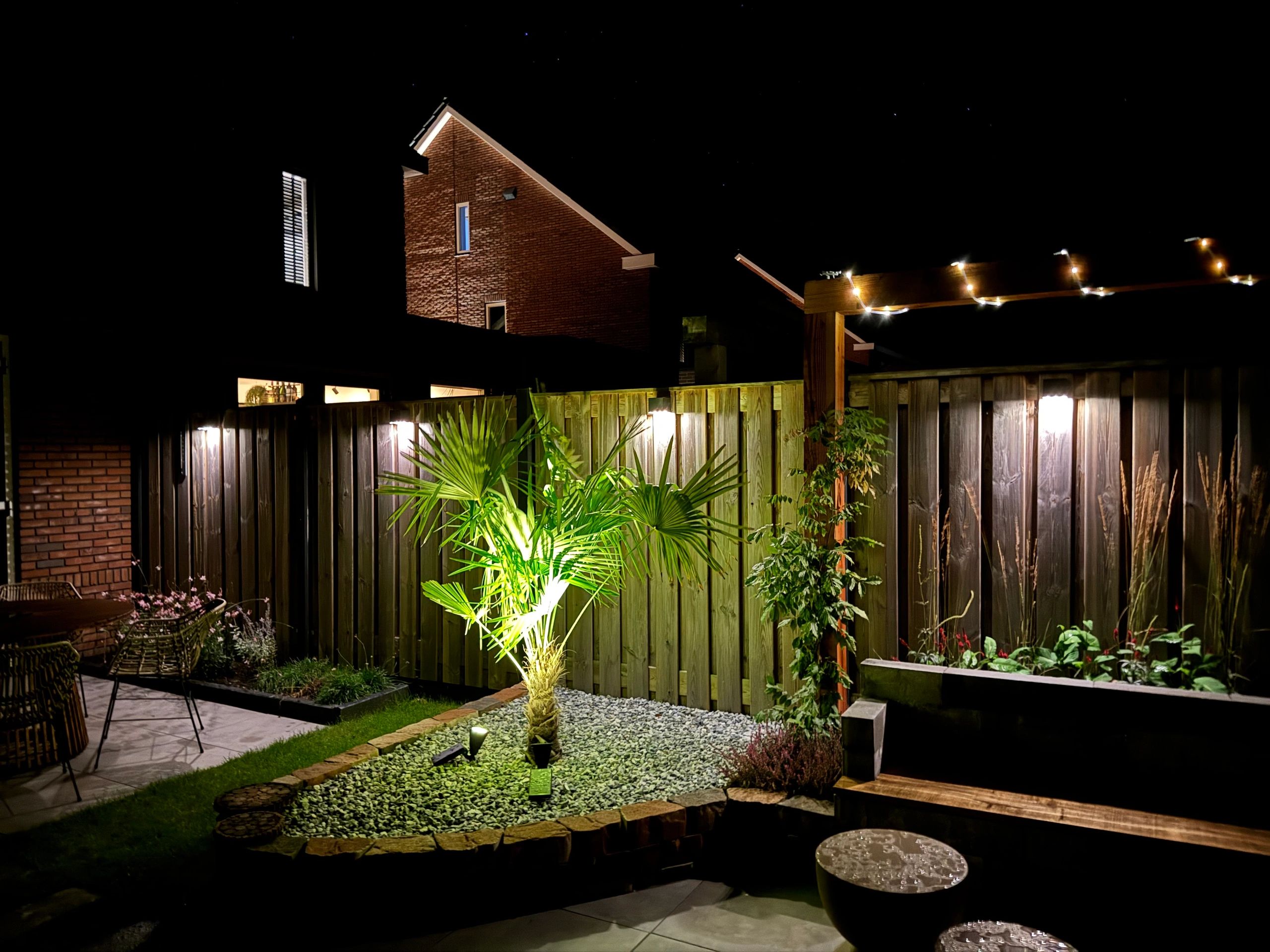Solar LED wandlamp op zonne energie Sven recht - Voordeelset van 2 stuks
