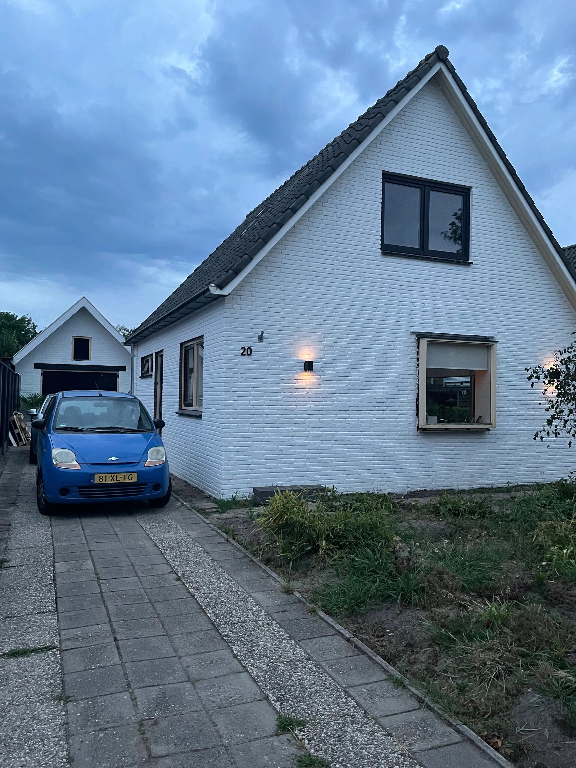 Solar LED wandlamp up downlight Sverre recht