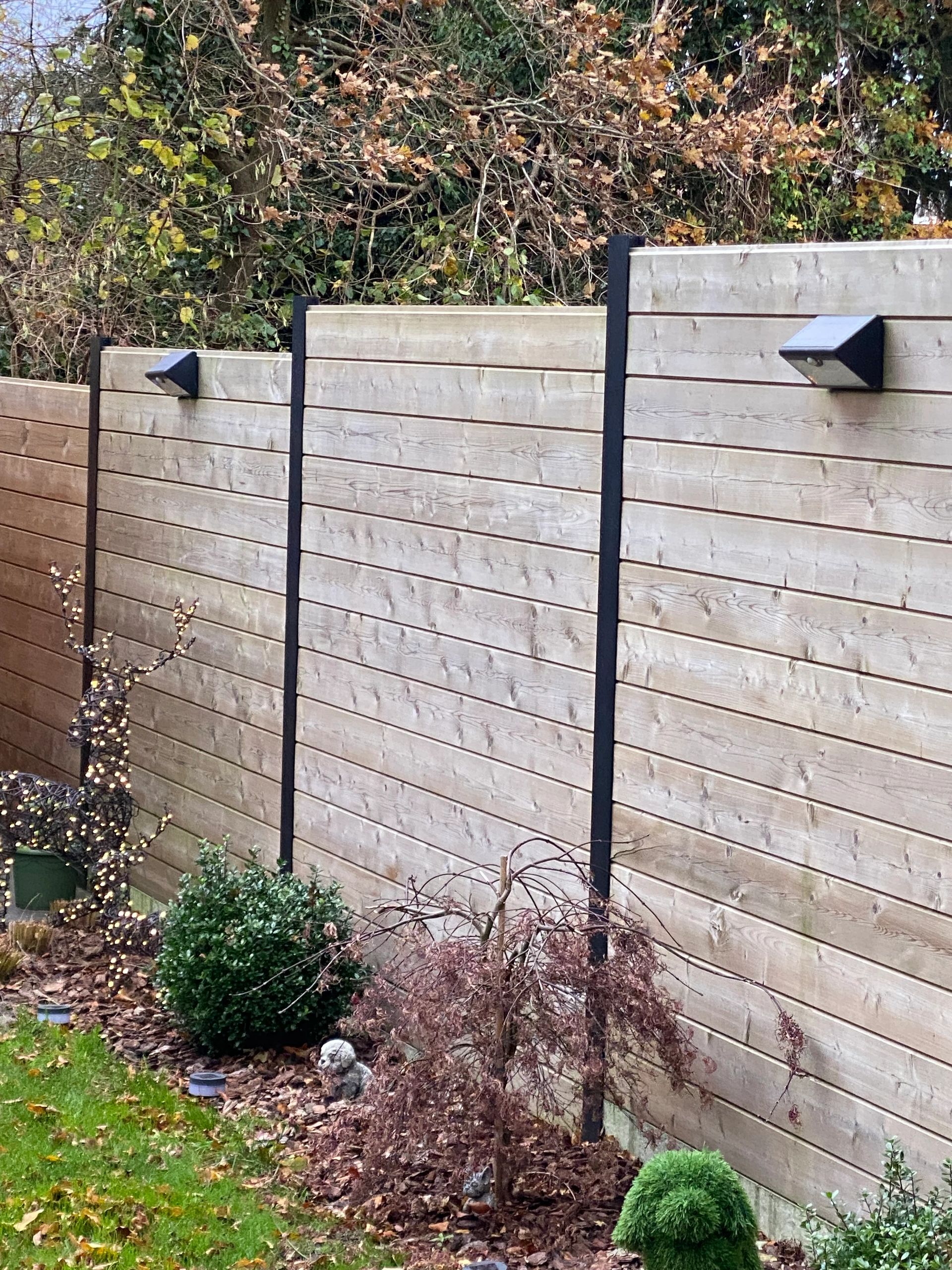 Solar buitenlamp wandlamp Motion IV met bewegingsmelder op zonne energie