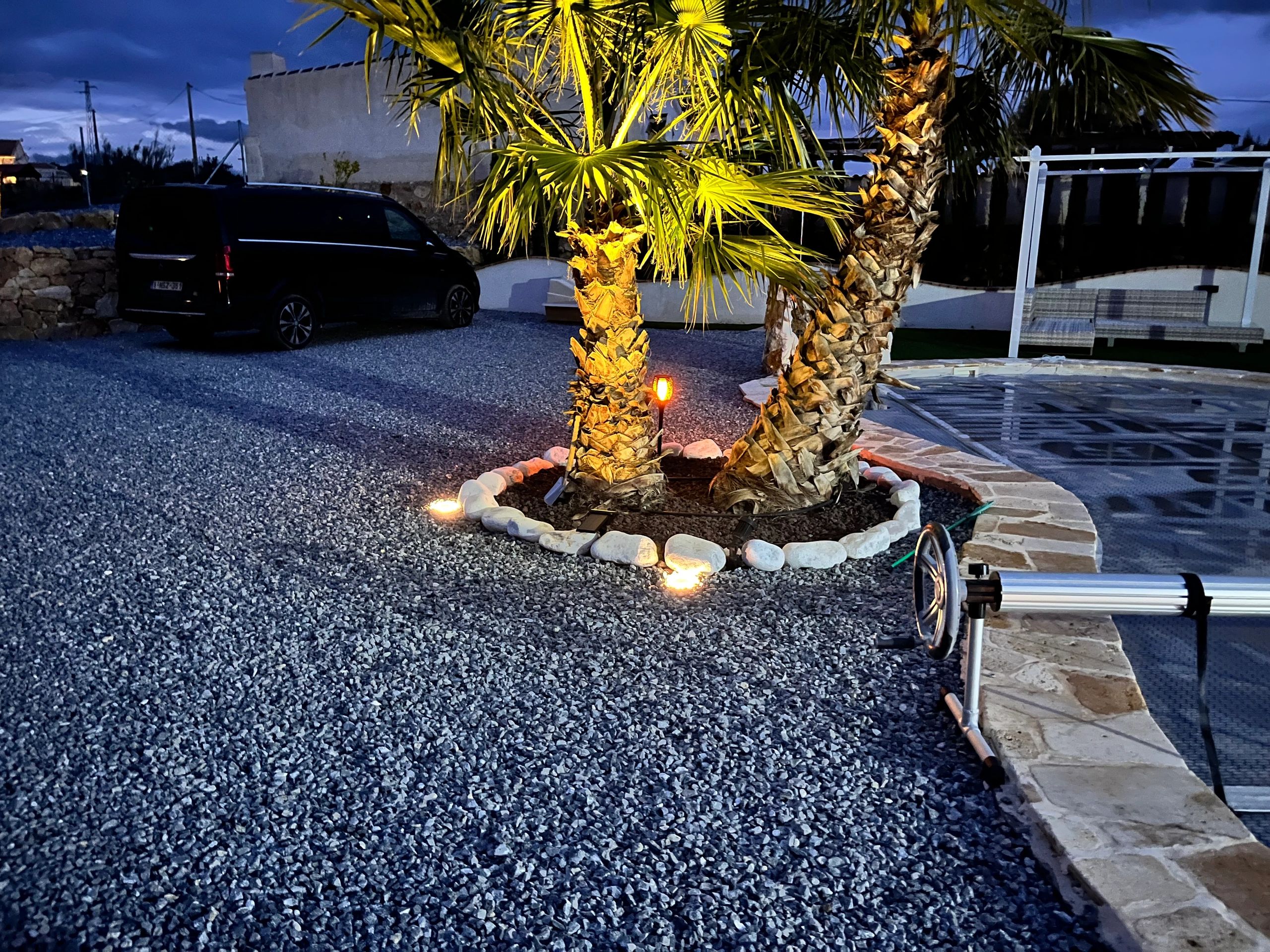 Solar spot Pulse 1 - Tuinspot op zonne energie met dimstand