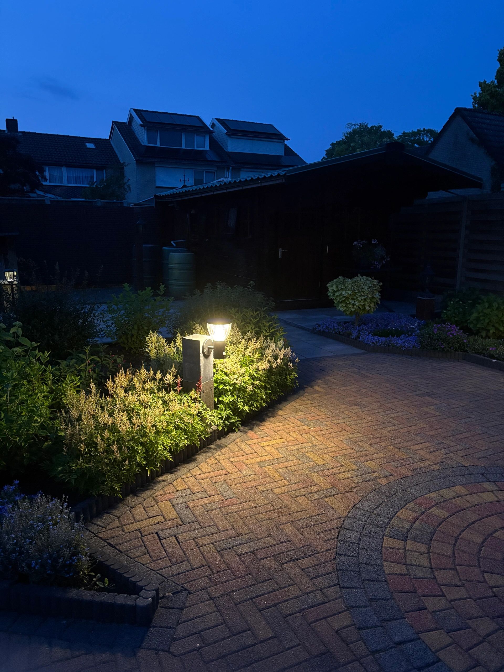 Solar wandlamp Spiez met bewegingssensor