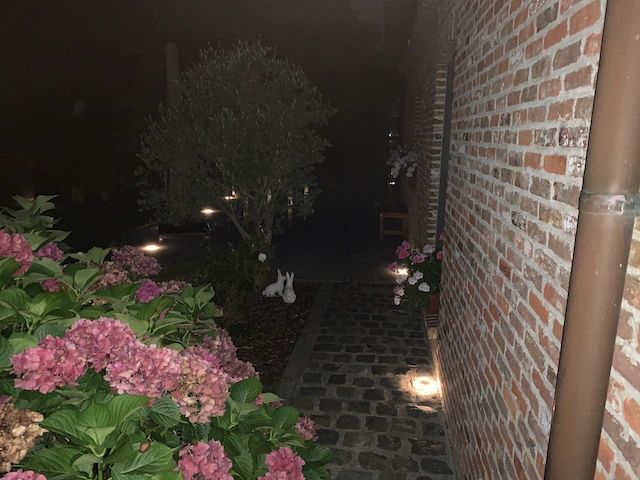 Solar grondspot Round op zonne energie voordeelset van 4 stuks