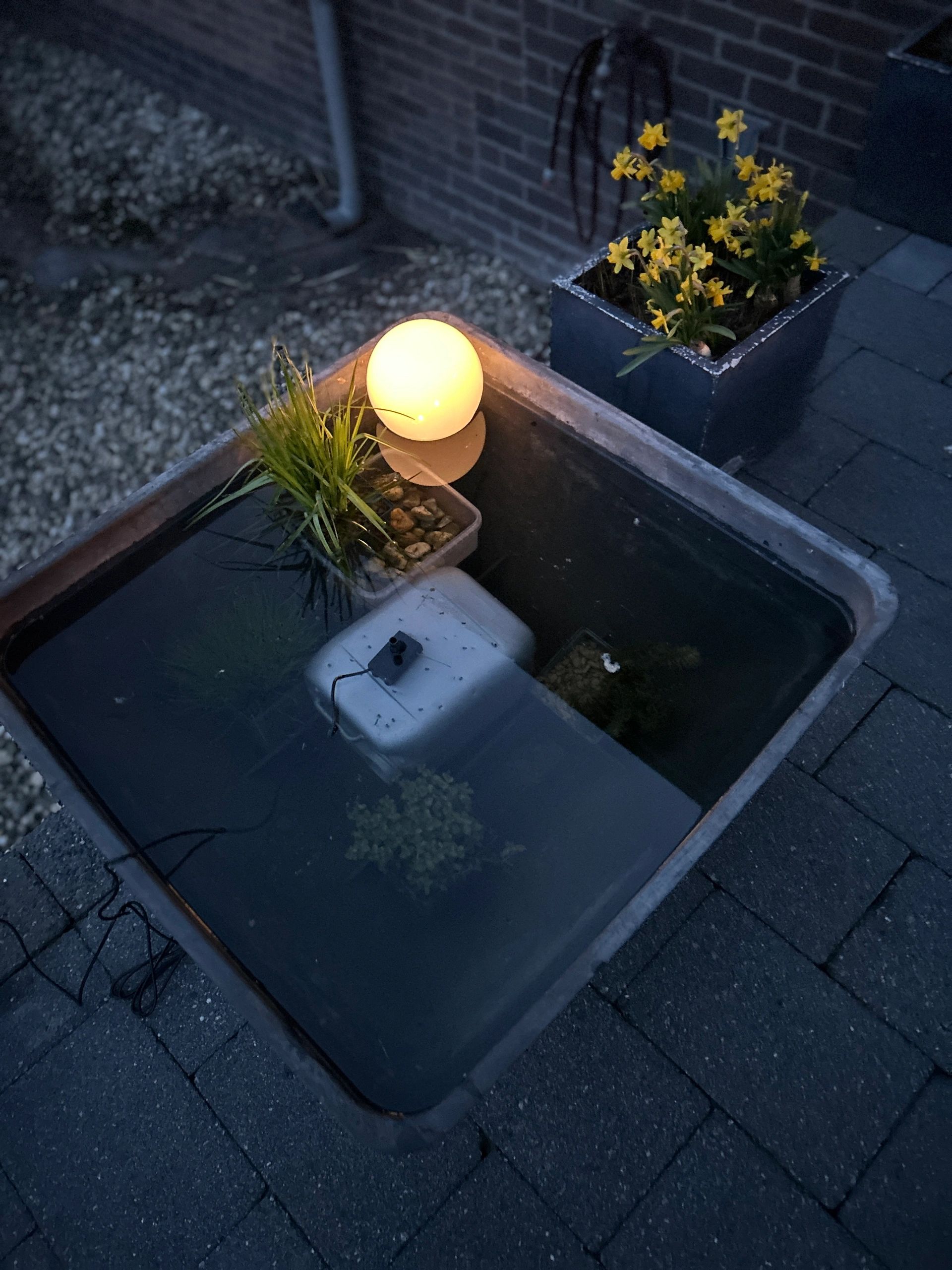 Solar Lantaarn Basket Medium Rotanlook lamp op zonne energie 2017