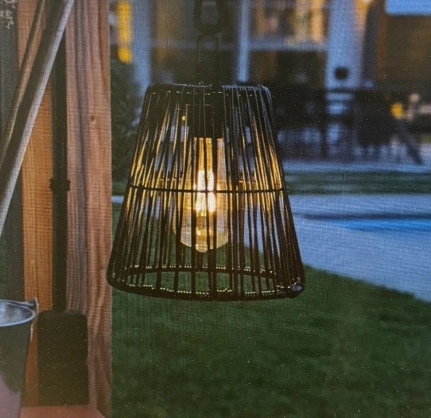 Solar hanglamp Firenze op zonne-energie - Met filament led lamp