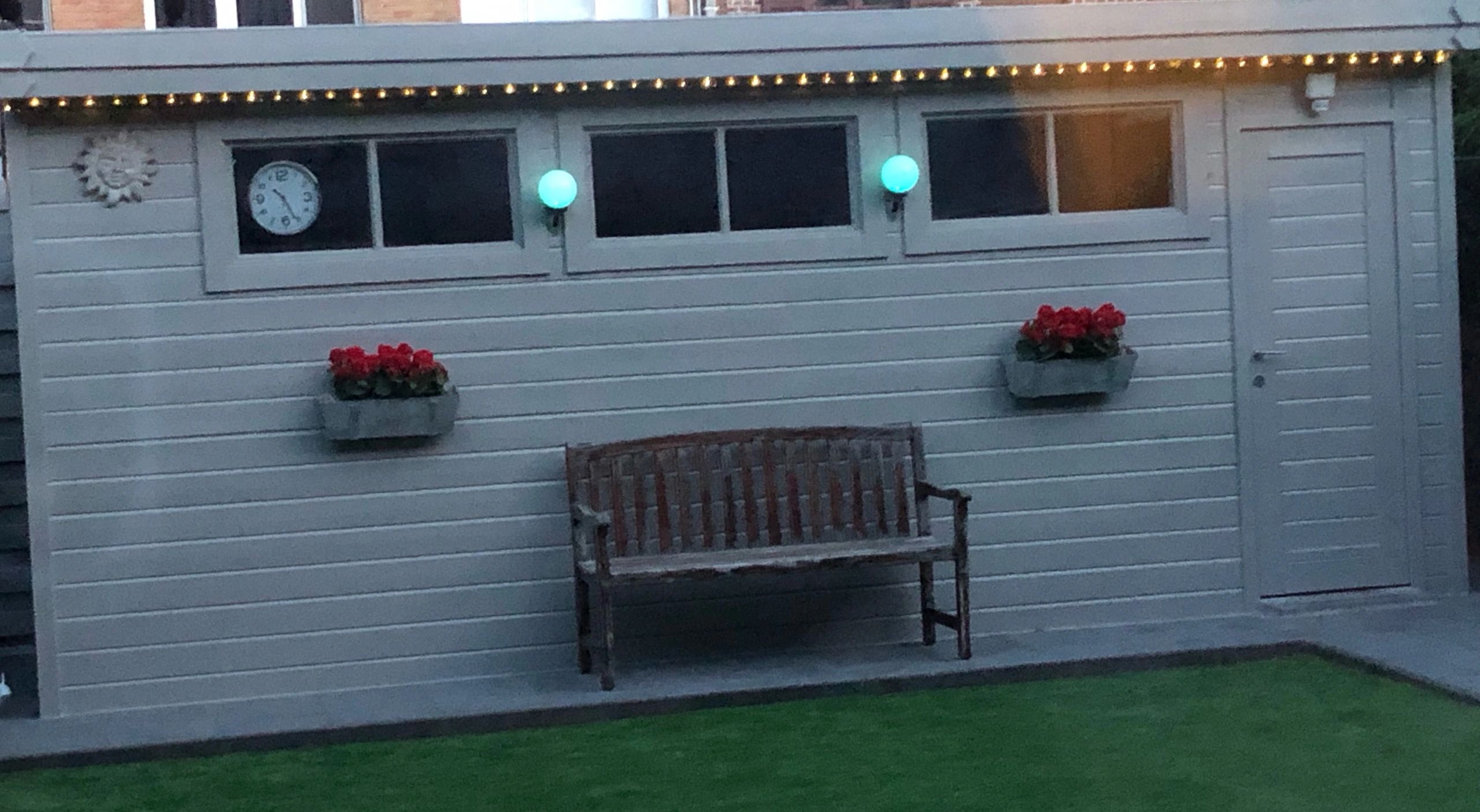 Solar lichtsnoer Twinkle met 100 leds in koperdraad