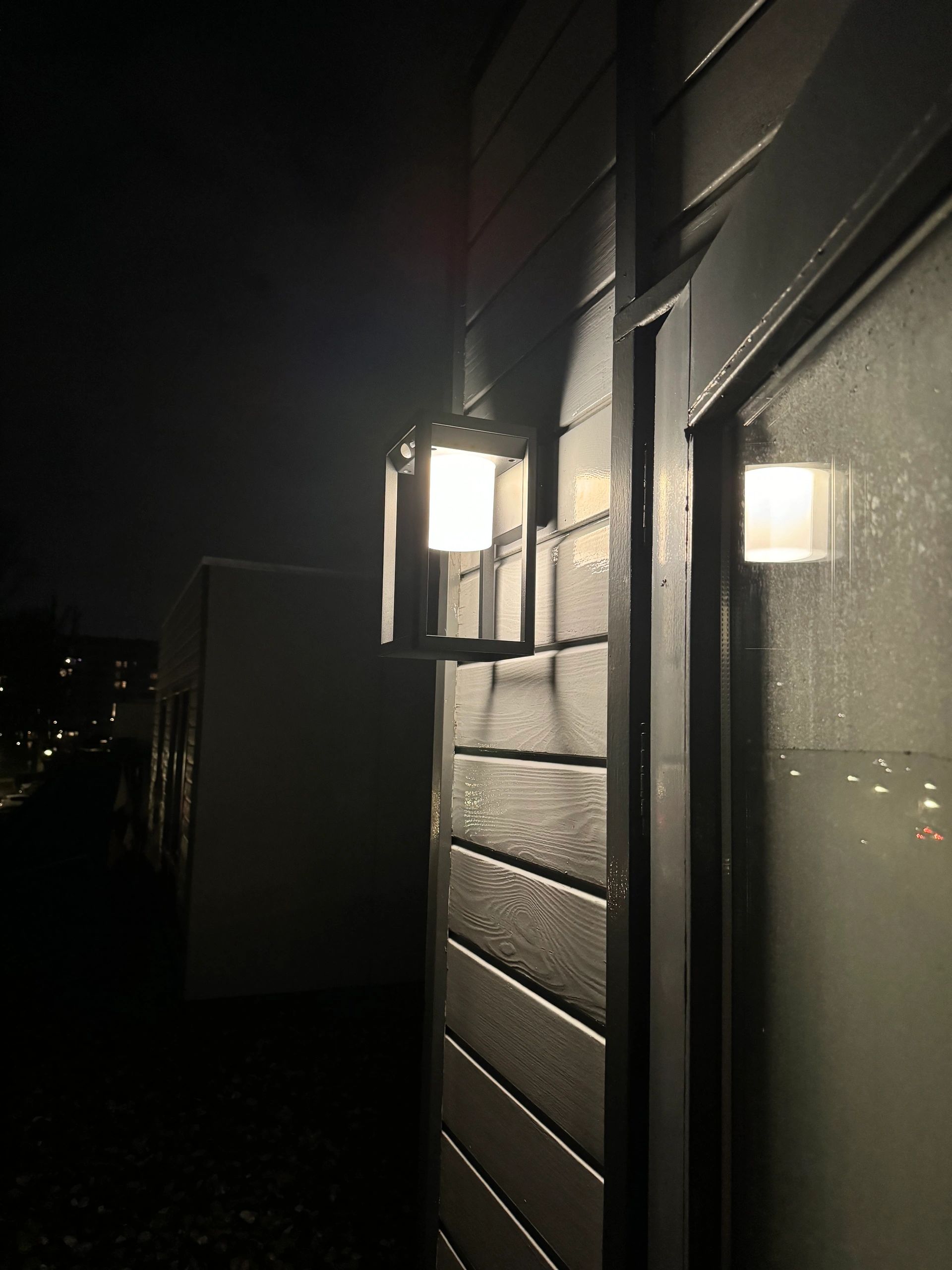 Solar LED wandlamp Svea op zonne energie