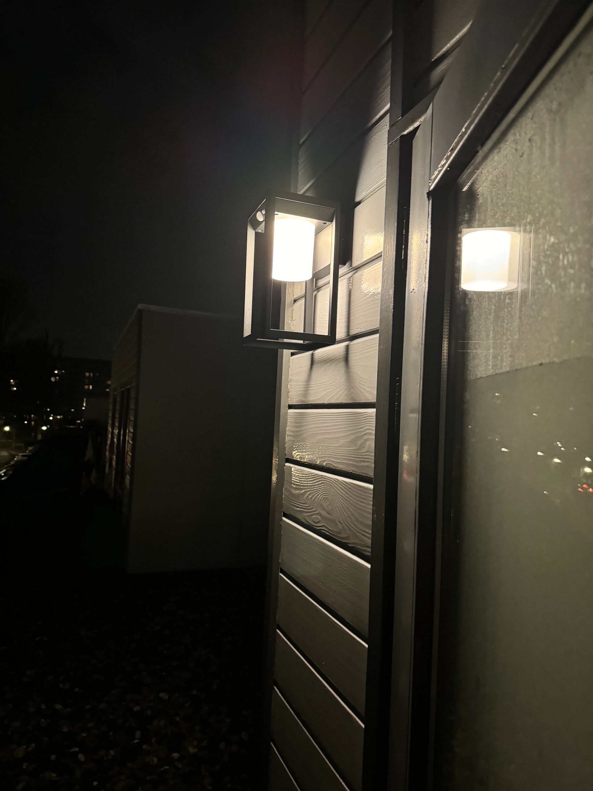 Solar LED wandlamp Svea op zonne energie