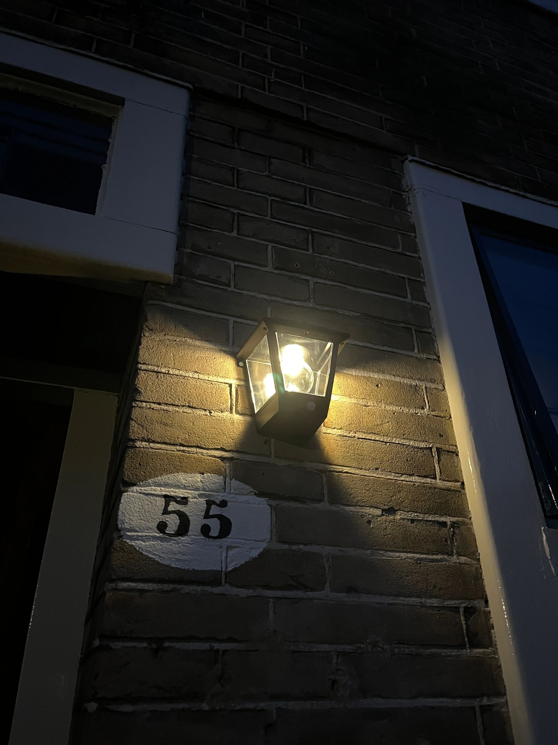 Solar wandlamp Luna