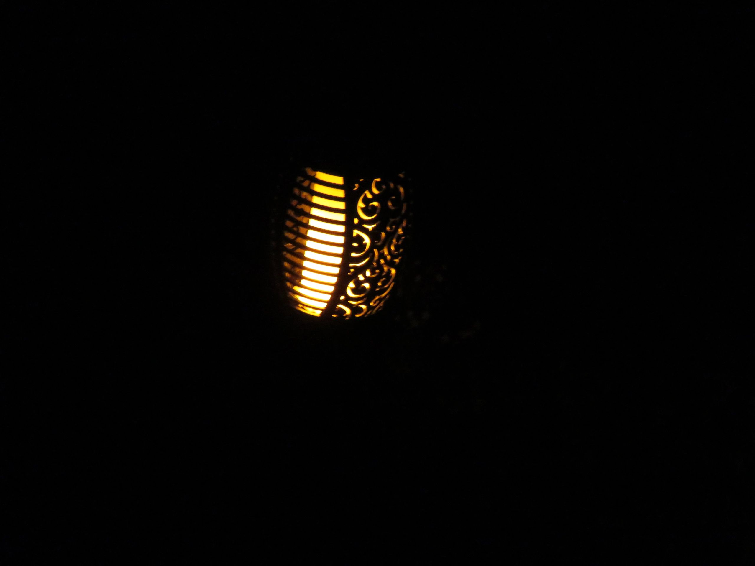 Solarlamp Fakkel zwart met schemersensor