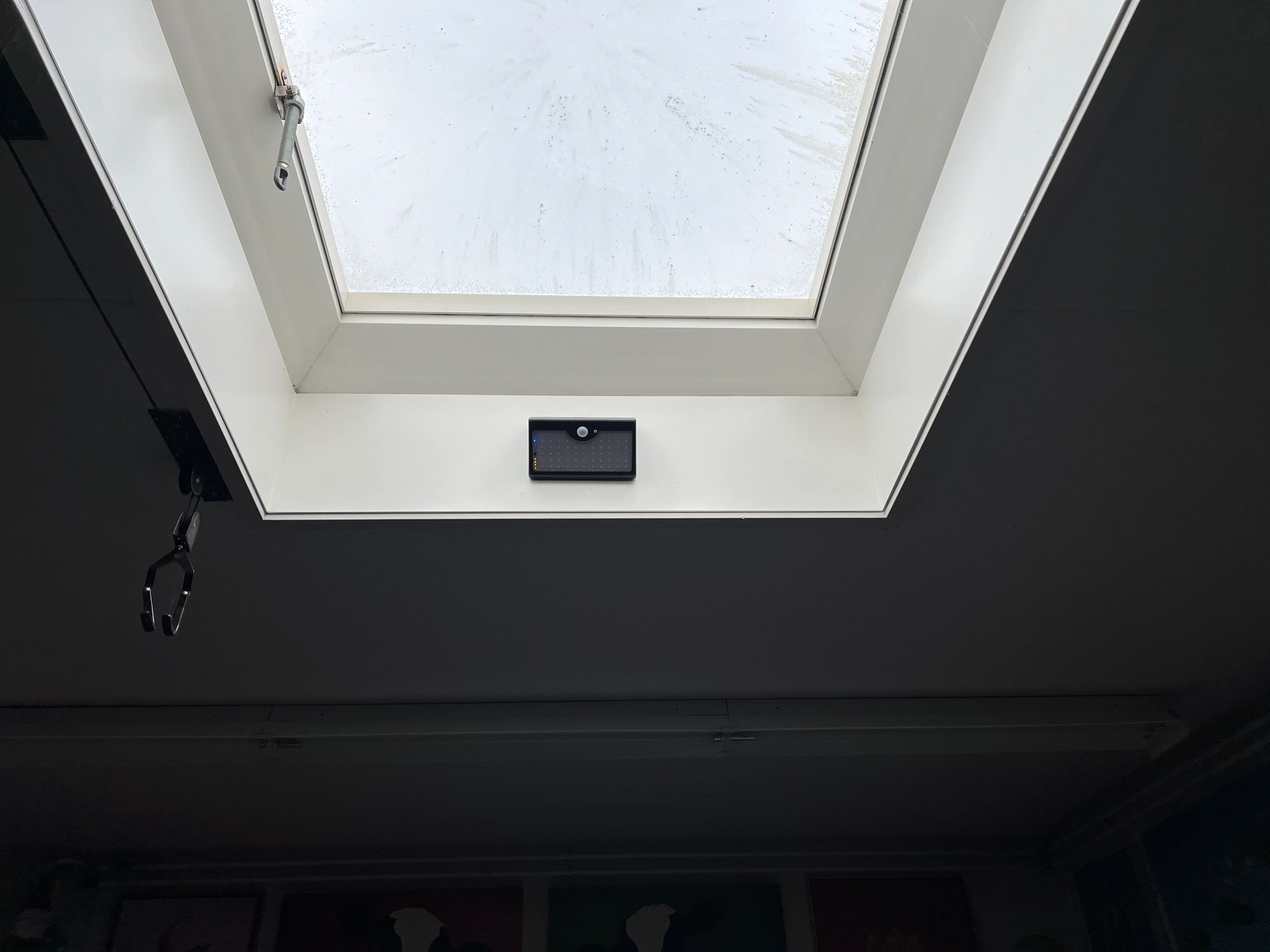 Solar buitenlamp wandlamp Motion IV met bewegingsmelder op zonne energie