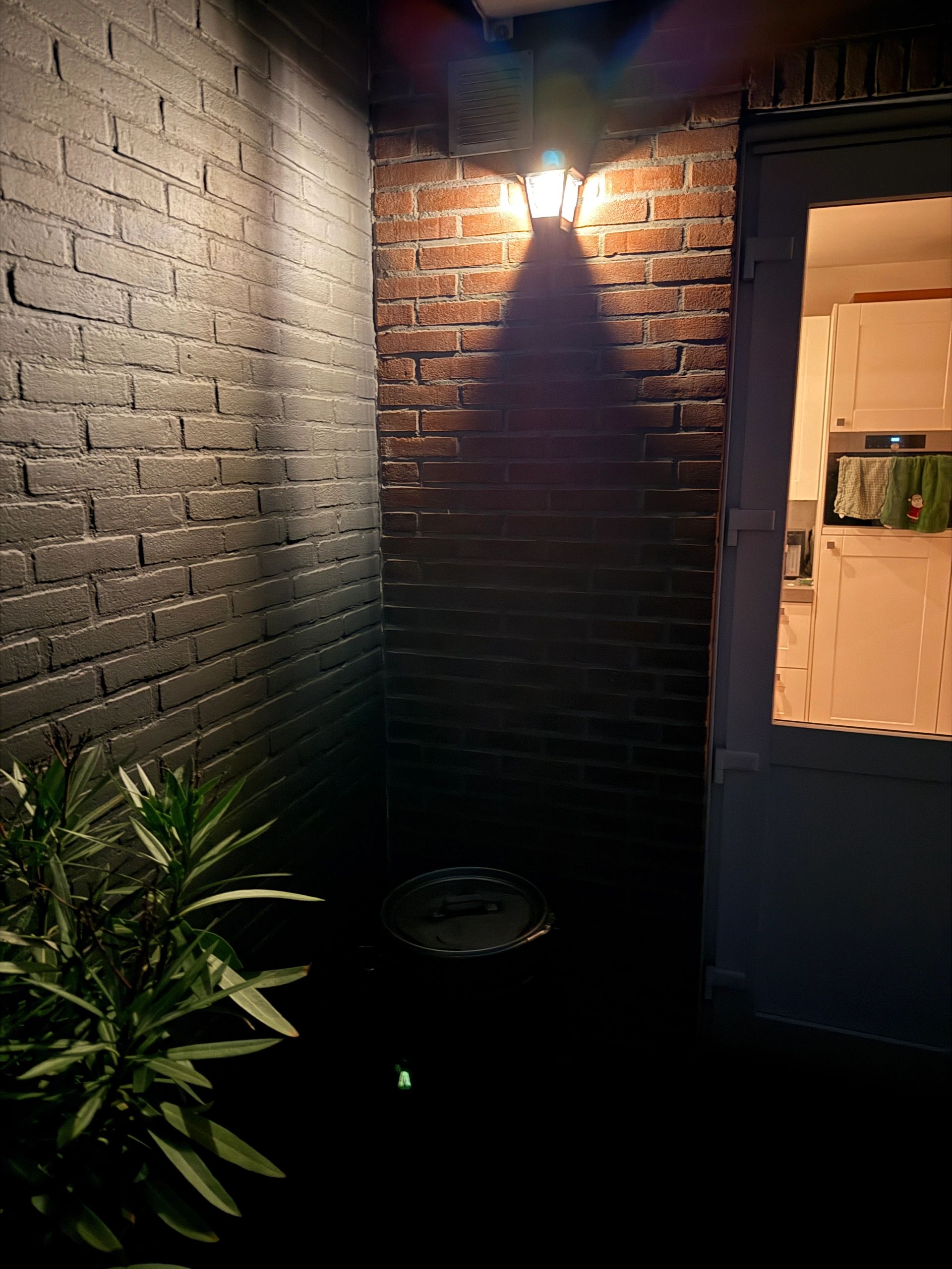 Solar wandlamp Luna