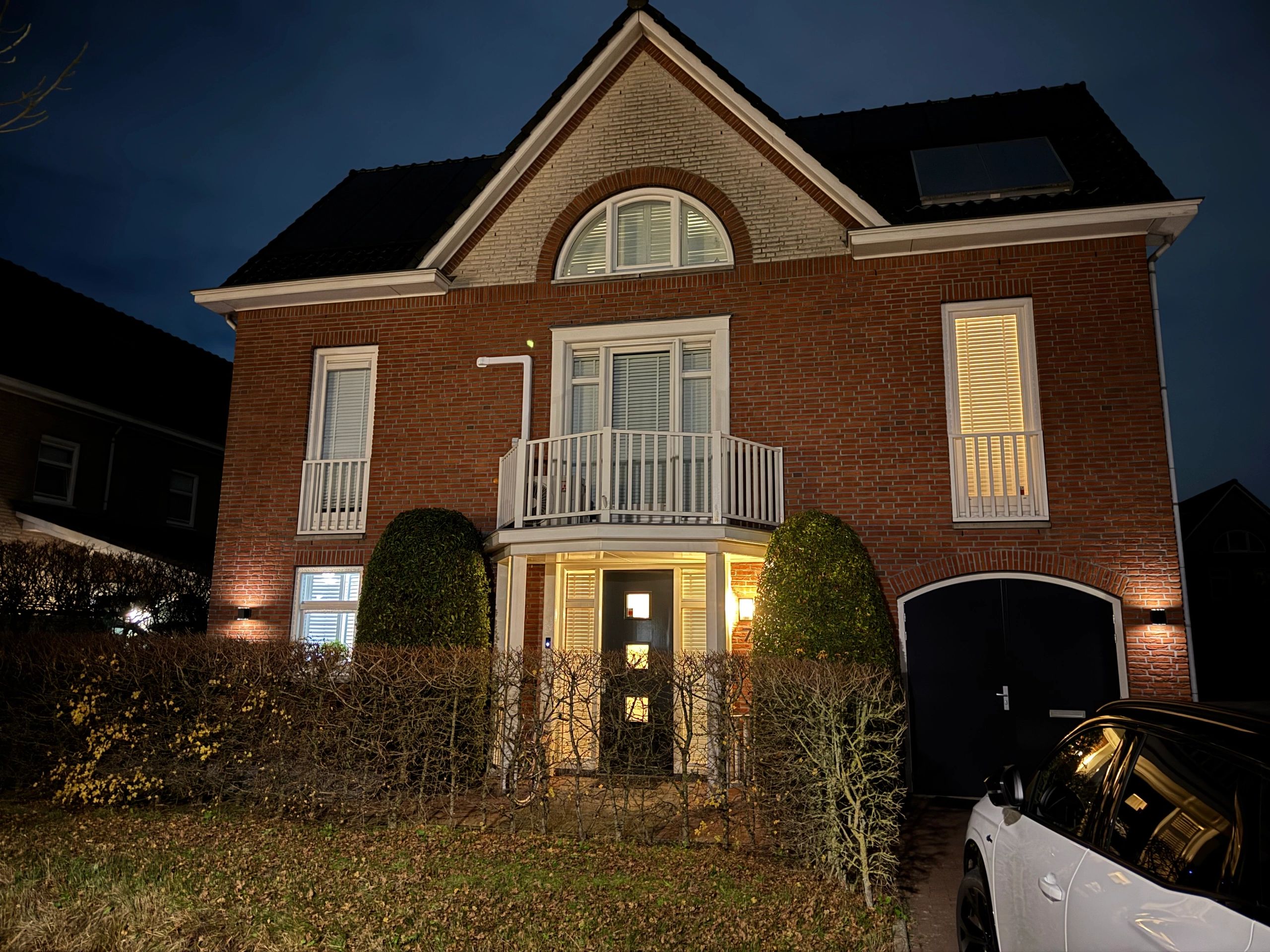 Solar LED wandlamp up downlight Sverre recht