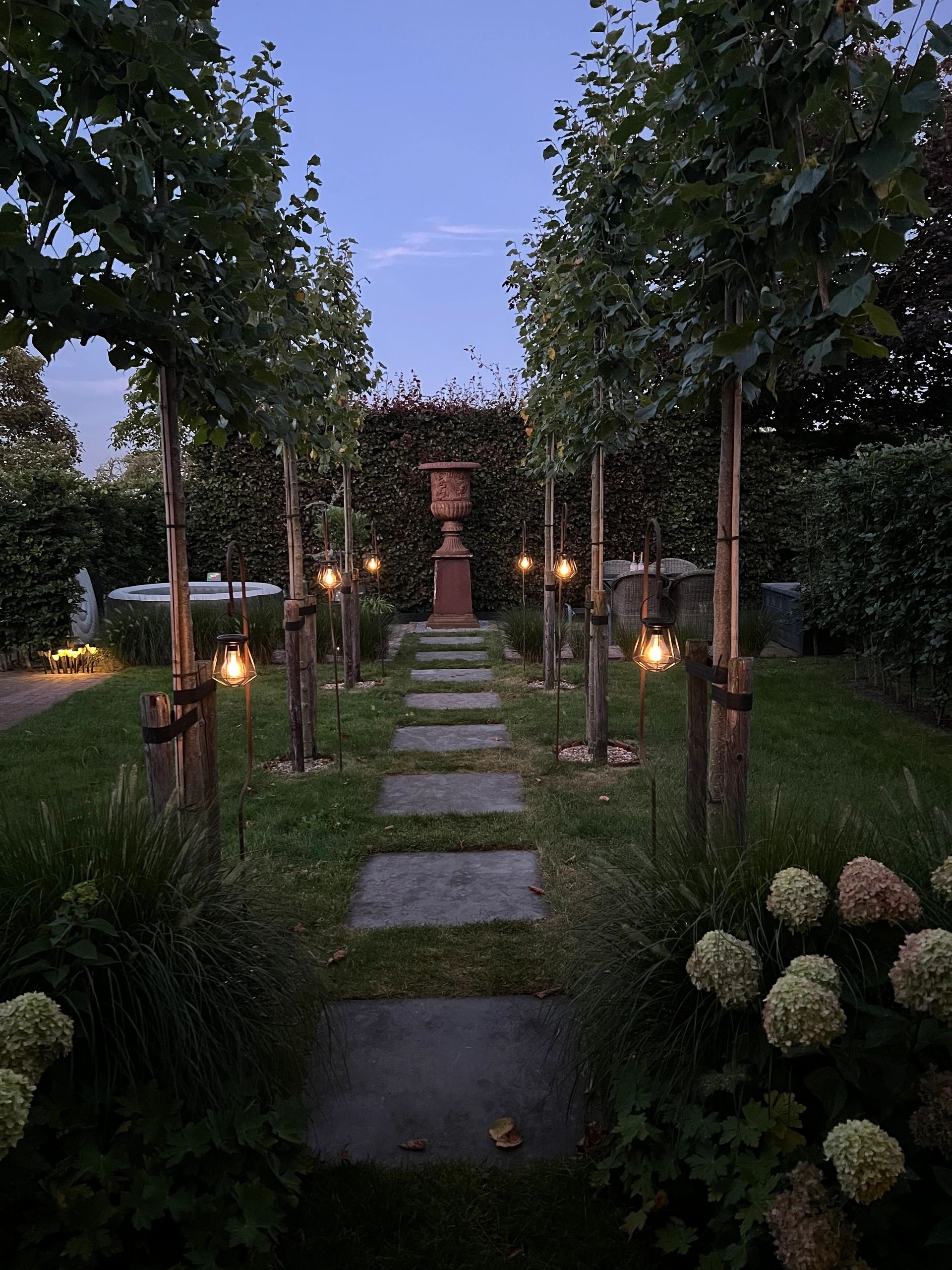 3 stuks Solar LED lamp Vogue zwarte buitenlamp op zonne energie