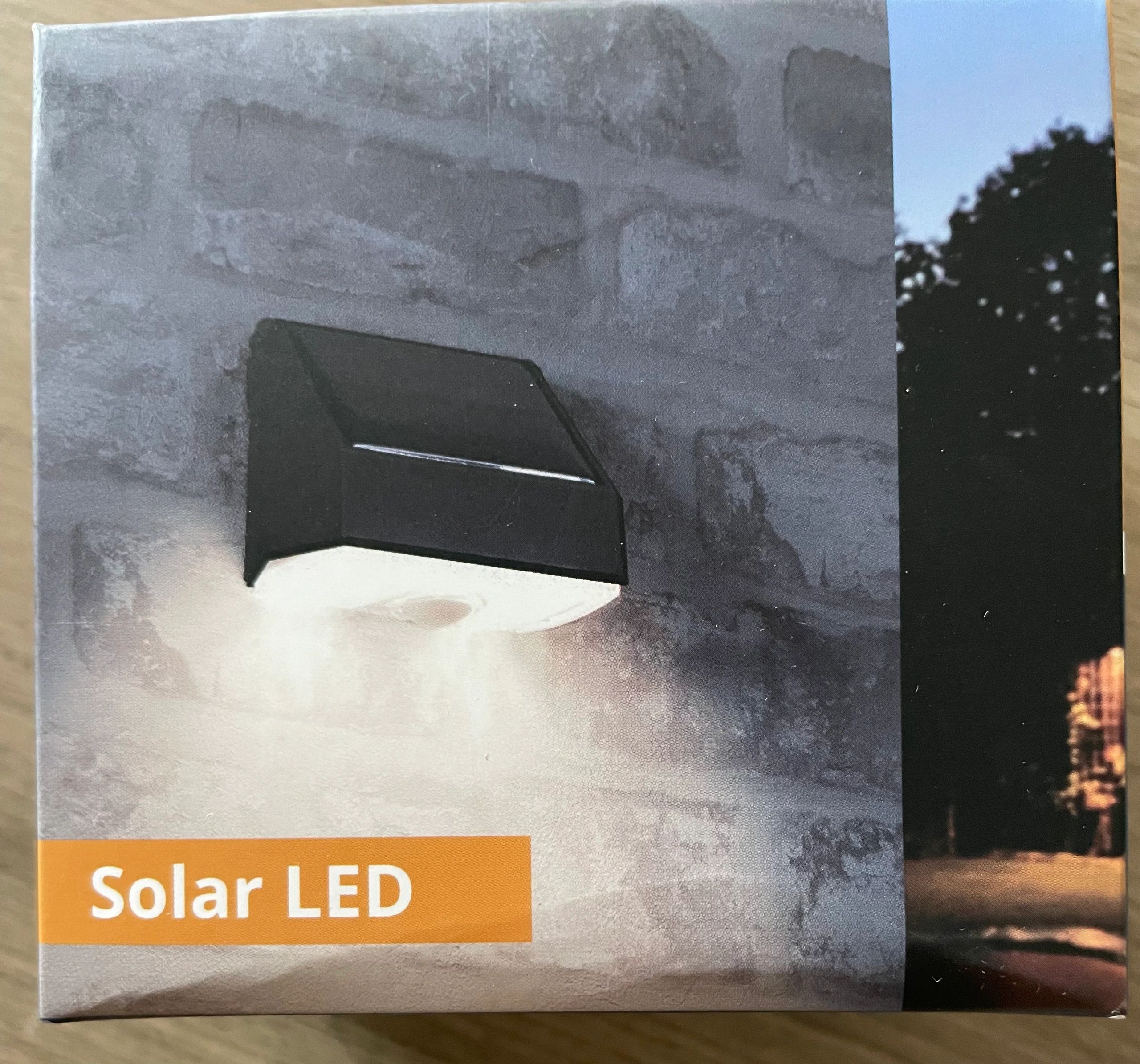 Solar Wandlamp Beam met schemer- en bewegingssensor op zonne-energie set van 2 stuks