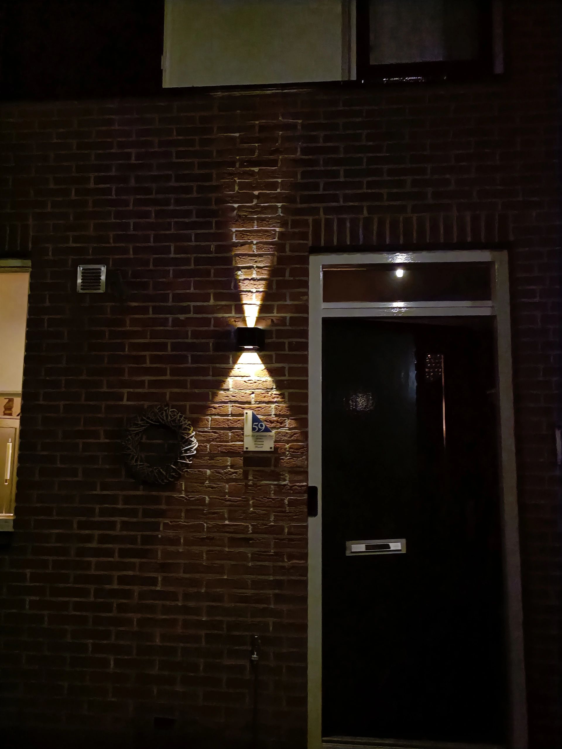 Solar wandlamp Ebbe - Voordeelset van 2 stuks